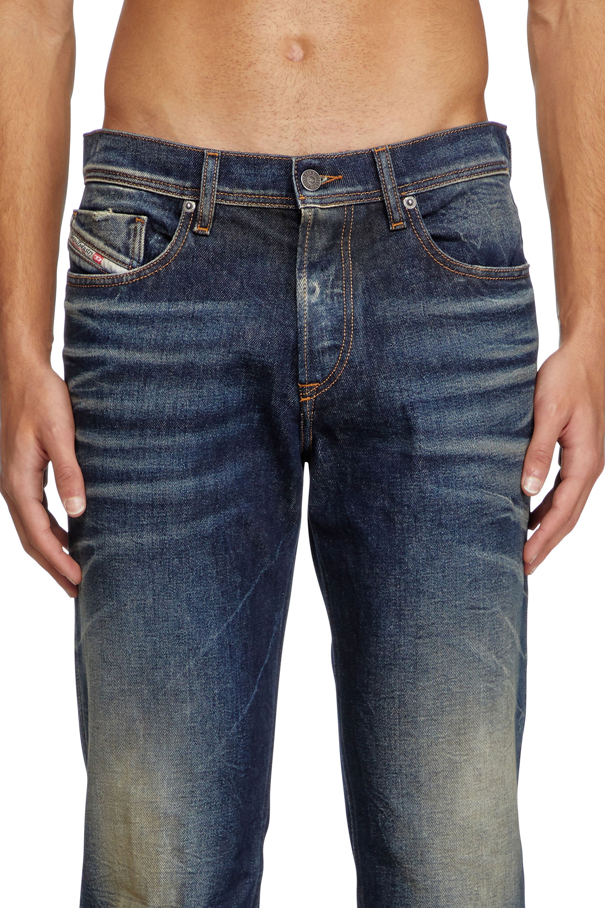 Diesel - Male's Regular Jeans 2023 D-Finitive 09L22, ダークブルー - 5