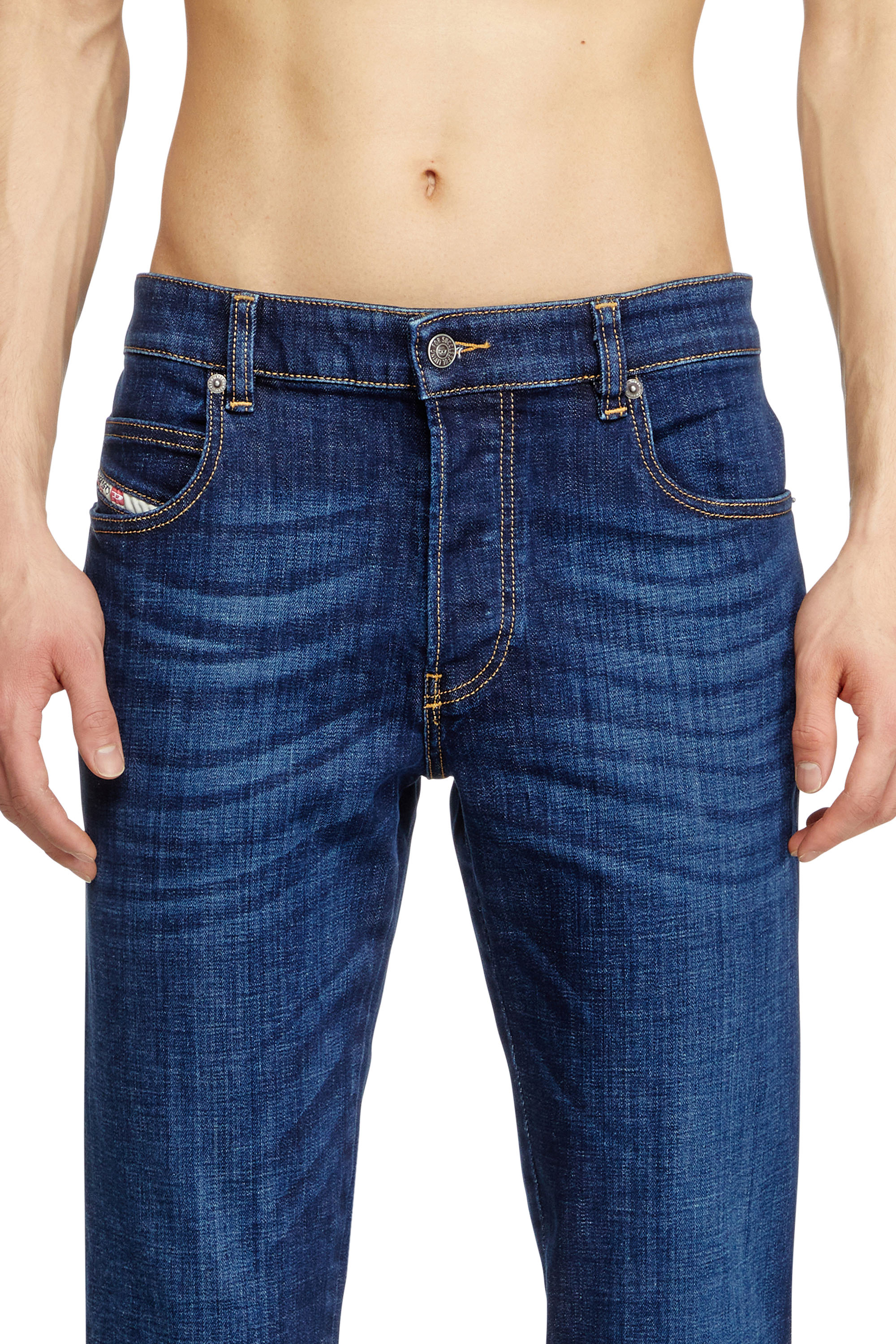 Diesel - Male's Slim Jeans 1993 D-Vyl 09F89, ダークブルー - 5