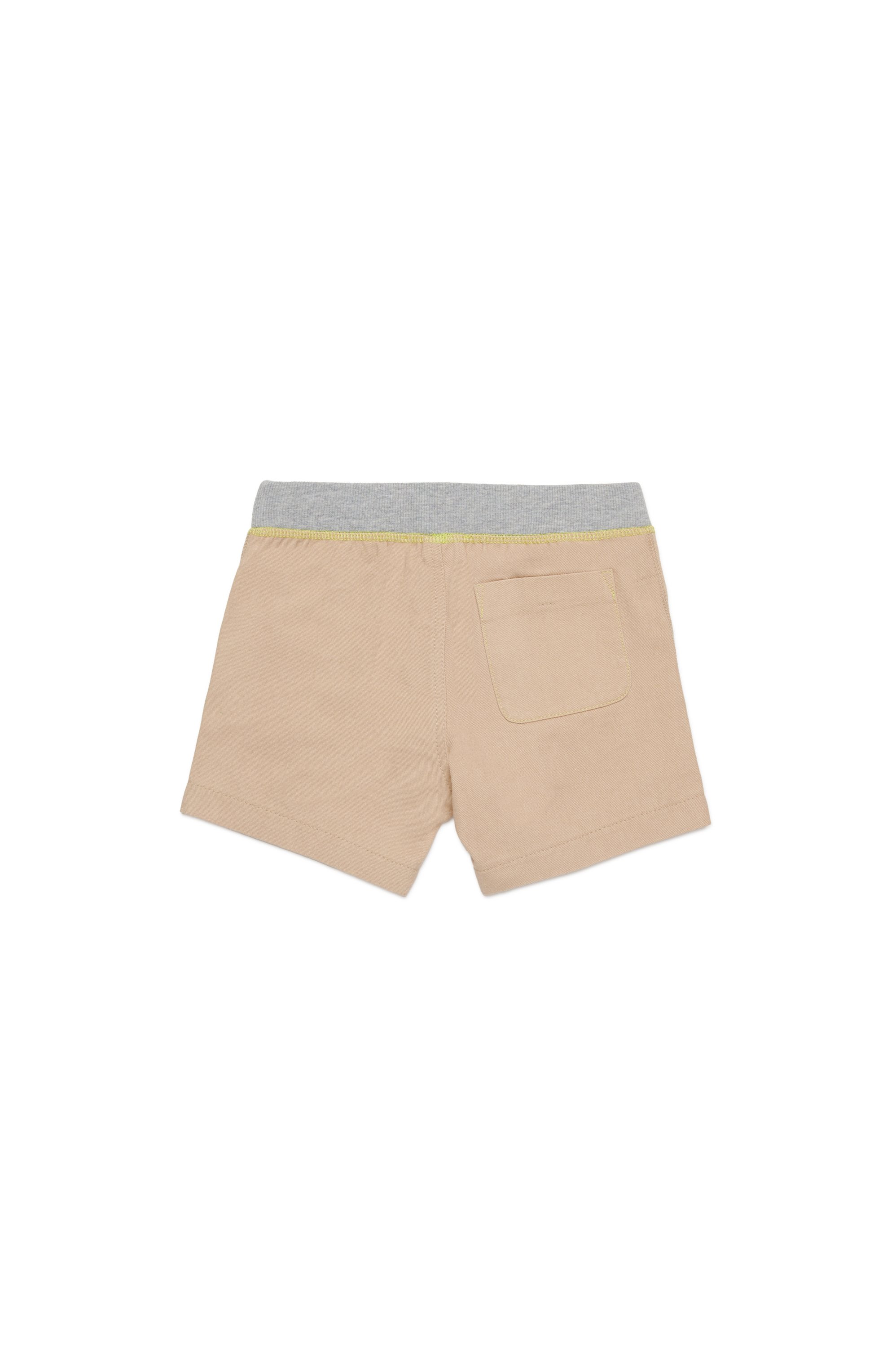 Diesel - POLFIB, Male's Shorts in jersey and gabardine in グレー - 2