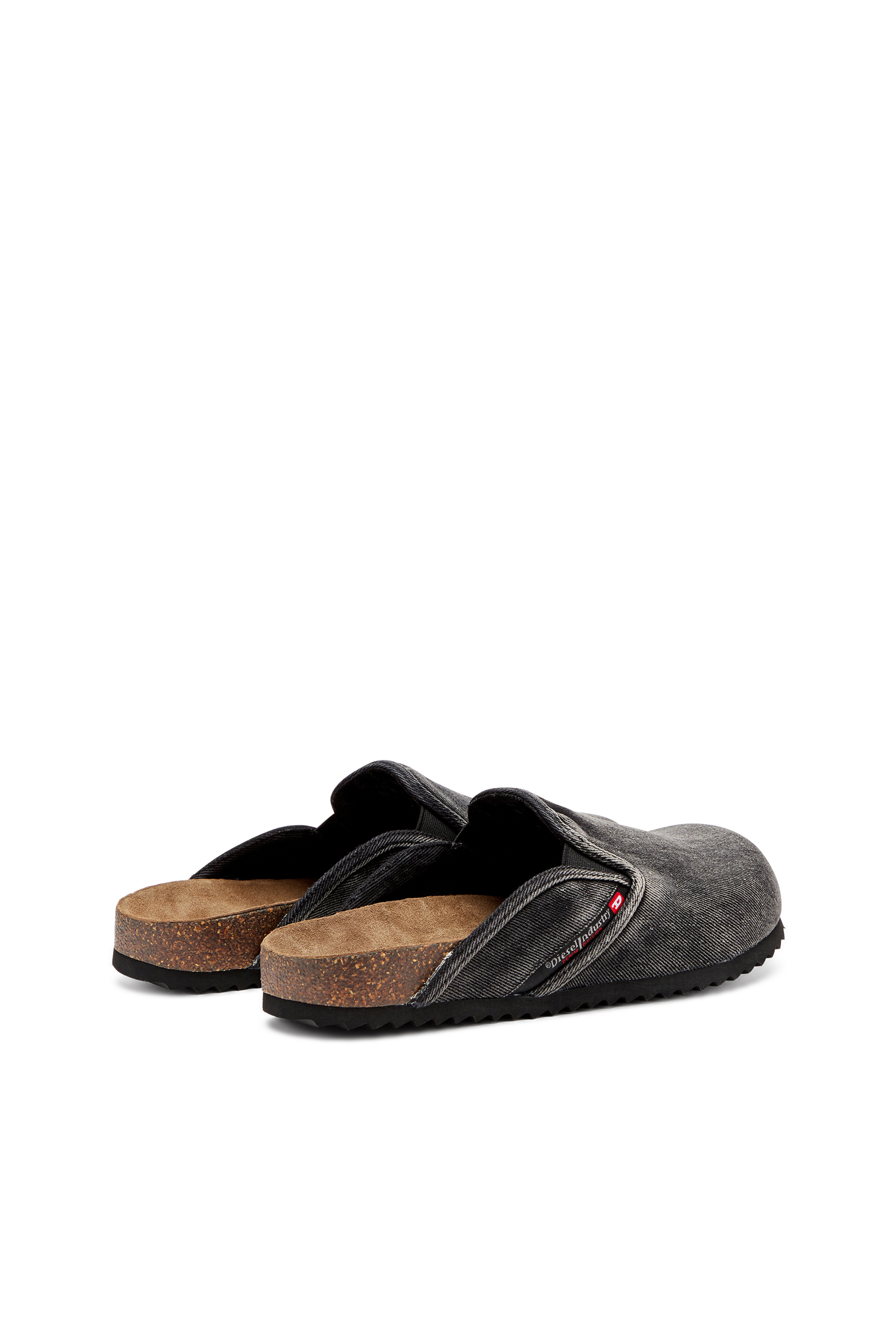 Diesel - D-WOODSTOCK SLIP-ON, Male's Denim mules in ブラック - 3