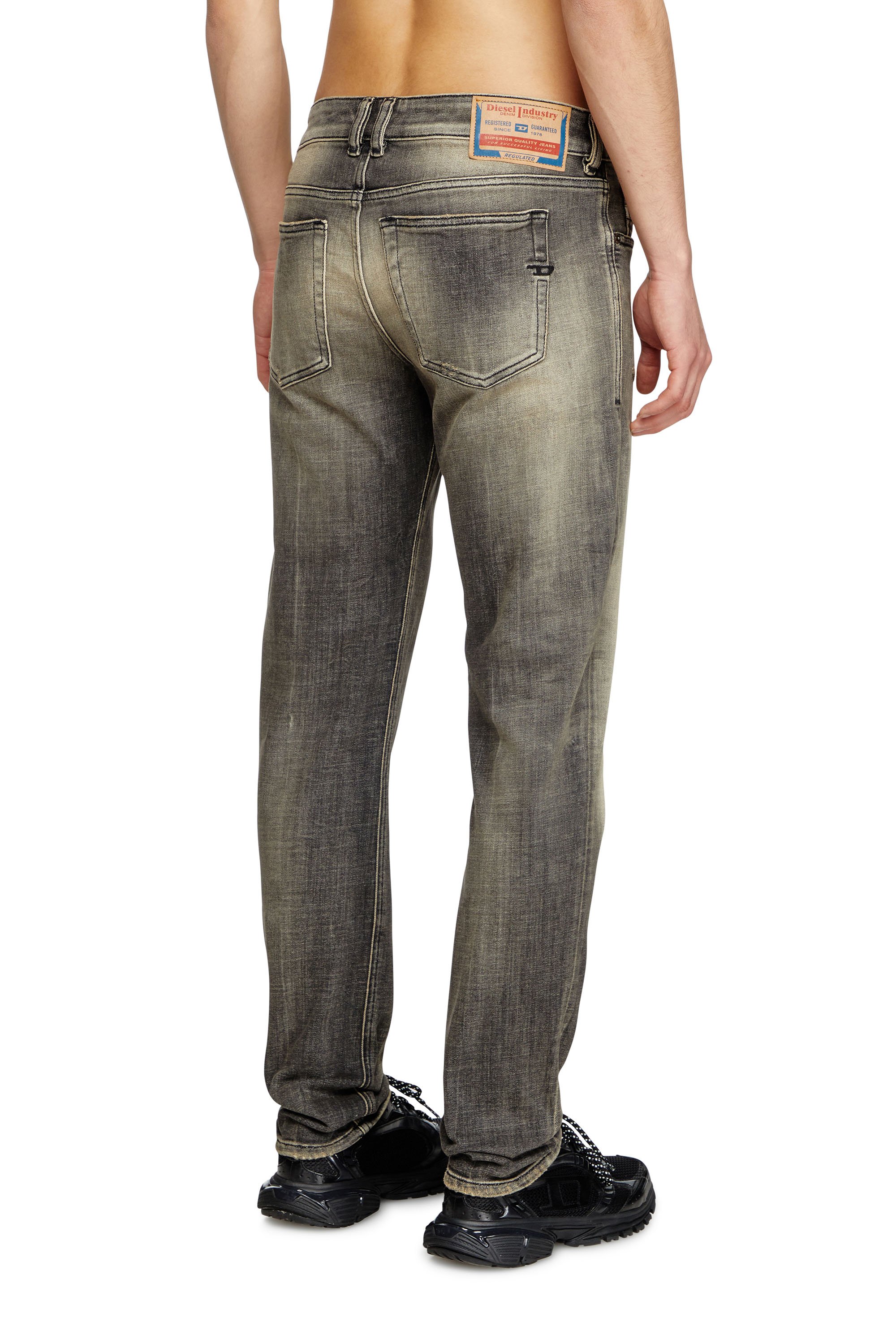 Diesel - Male's Skinny Jeans 1979 Sleenker 09K54, ブラック/ダークグレー - 4