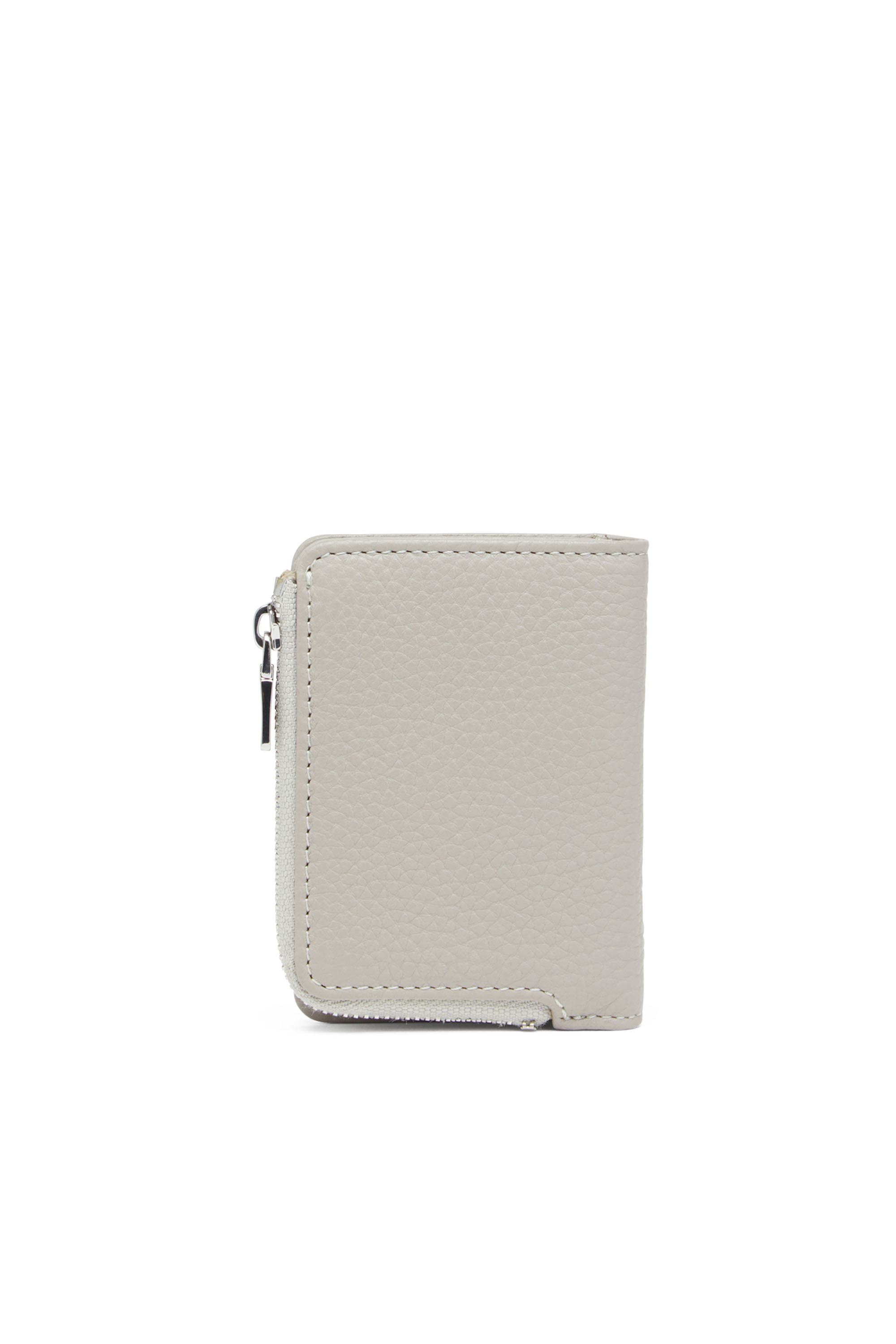 Diesel - HISSU EVO CARD HOLDER L, Male's Leather card holder in ライトグレー - 2