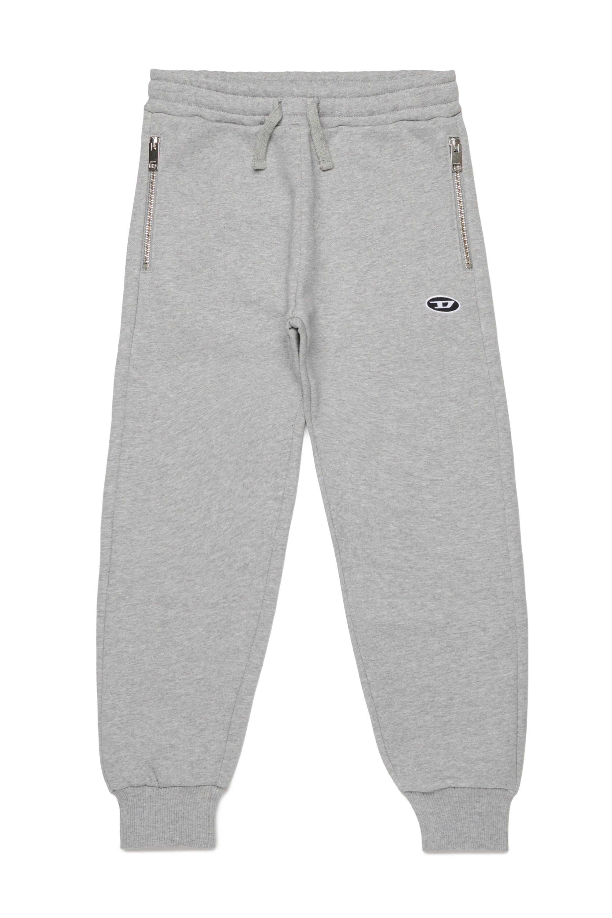 Diesel - PTARYDOVALZIPPJ, Male Sweatpants with zip pockets in グレー - Image 1