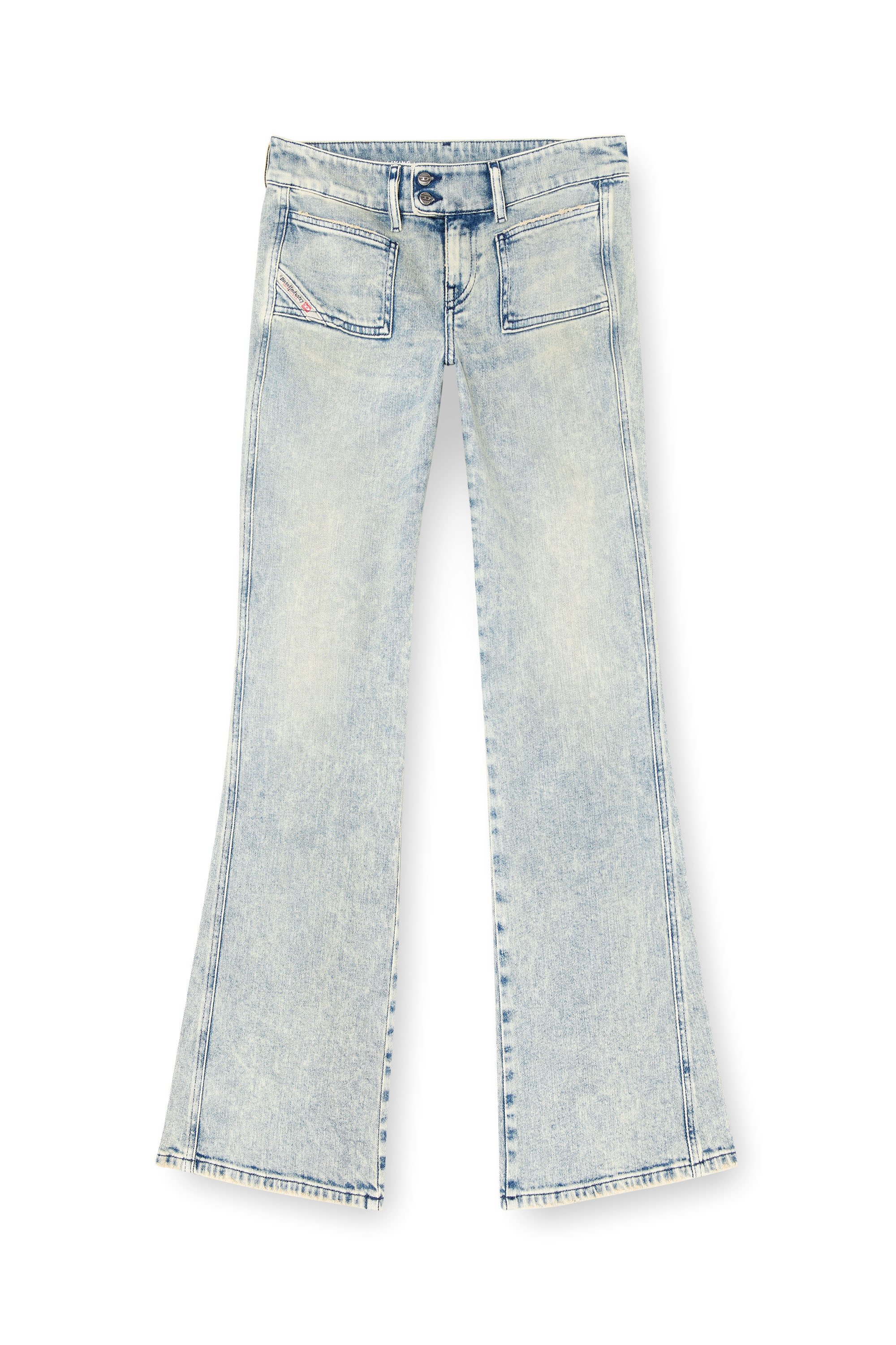 Diesel - Female's Bootcut Jeans D-Hush 09L27, ライトブルー - 3