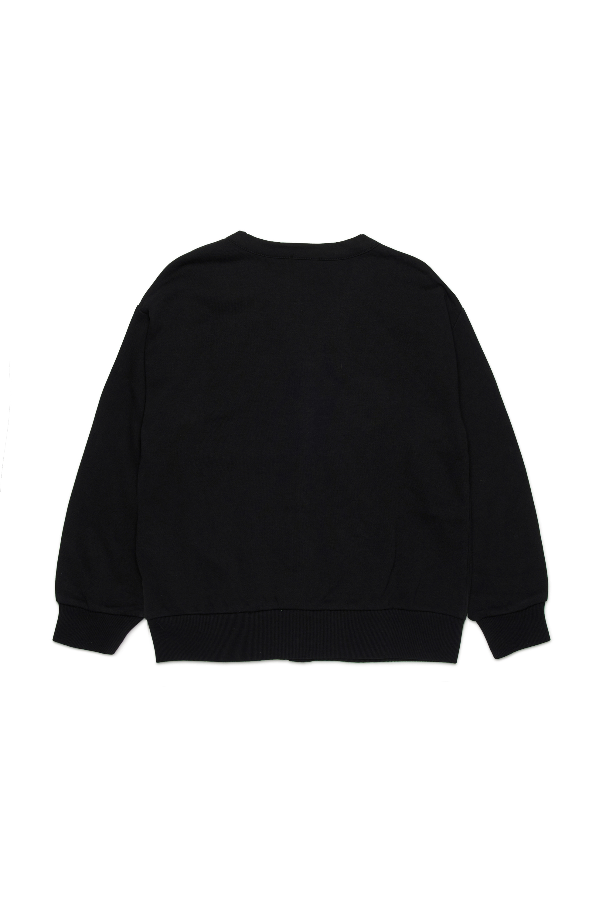 Diesel - SEMMPY, Female Sweatshirt with flocked logo heart in ブラック - Image 2