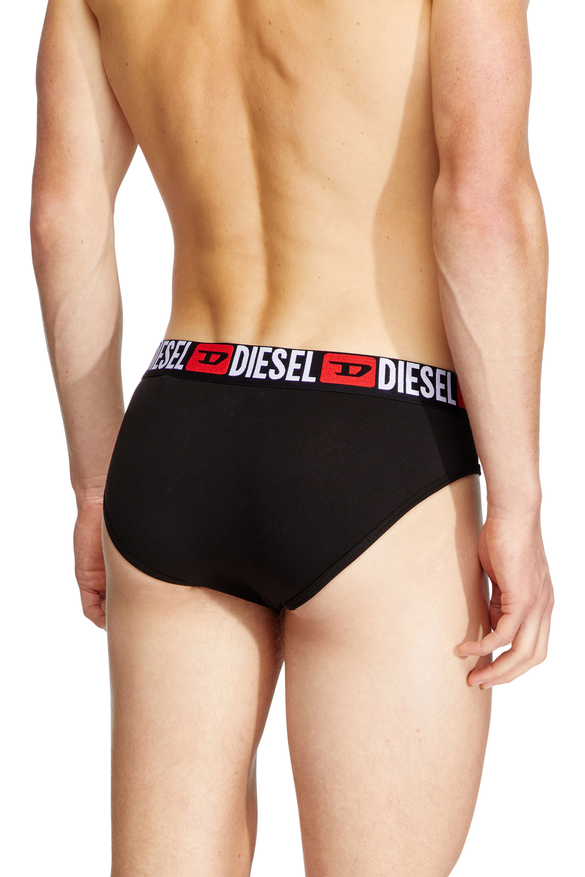 Diesel - UMBR-ANDRETHREEPACK, Male's アンダーウェアブリーフ3枚セット in ブラック - 3