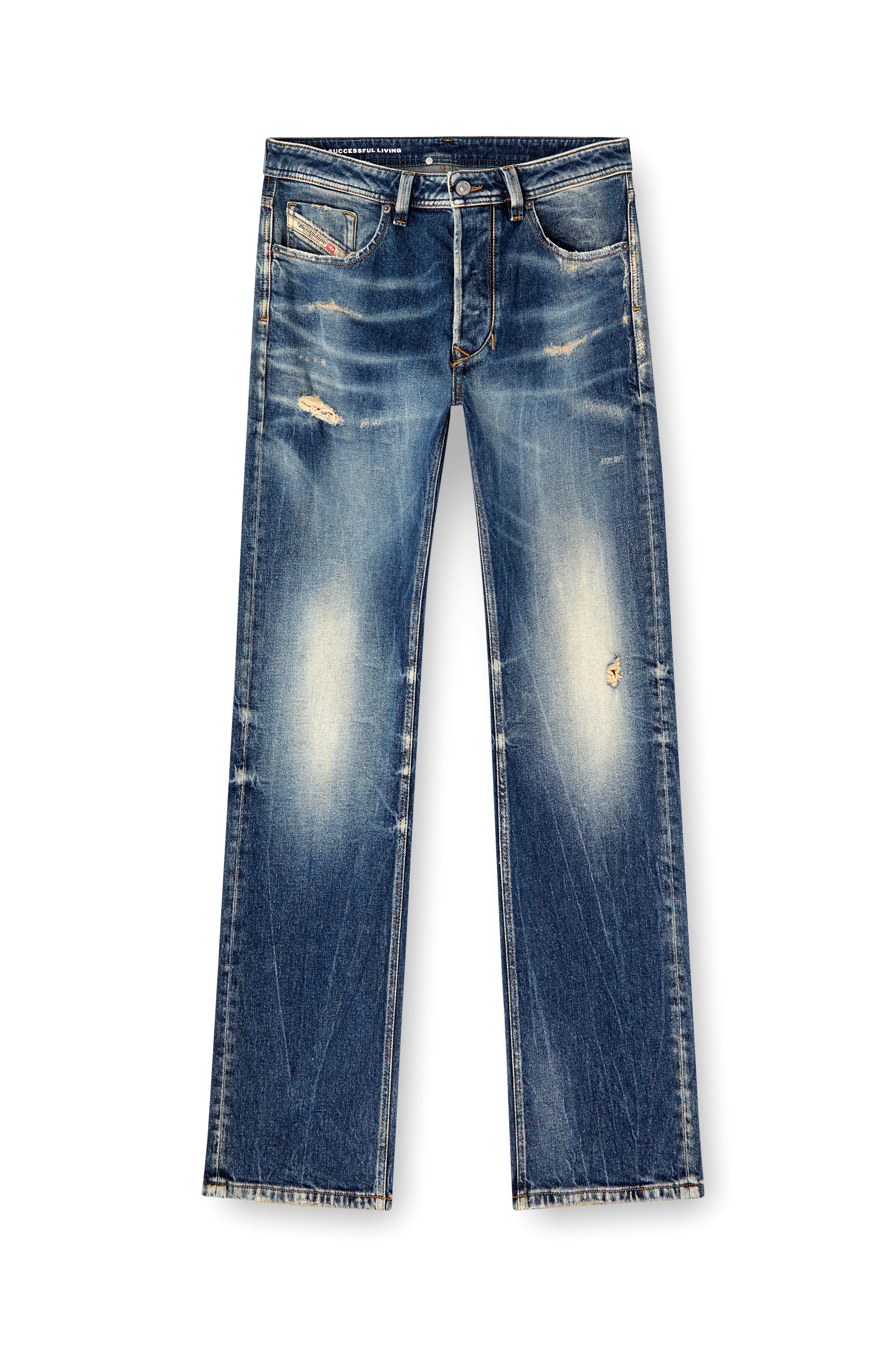 Diesel - Male's Regular Jeans 1985 Larkee 007Y6, ダークブルー - 3