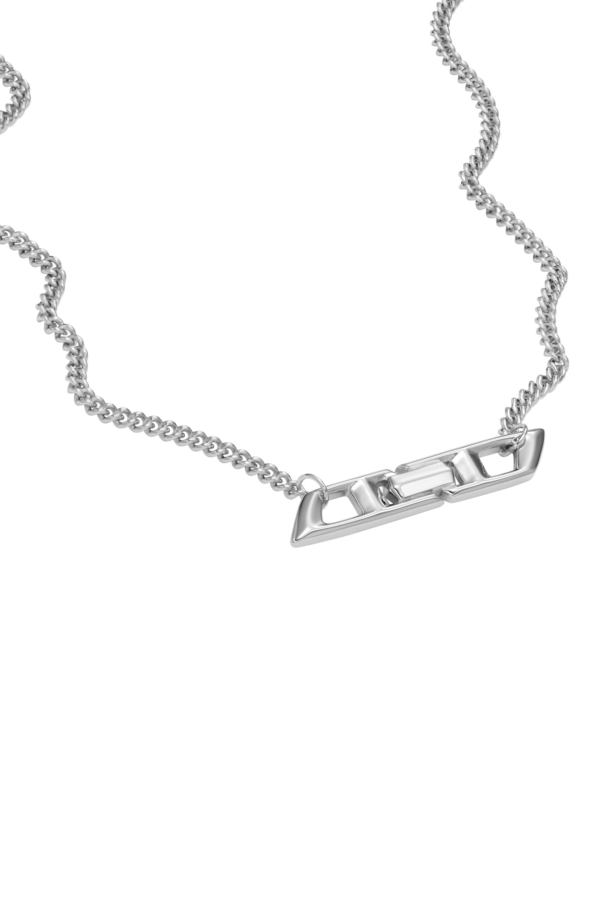 DL1351040 JEWEL Sterling Silver D Logo Necklace｜シルバー 