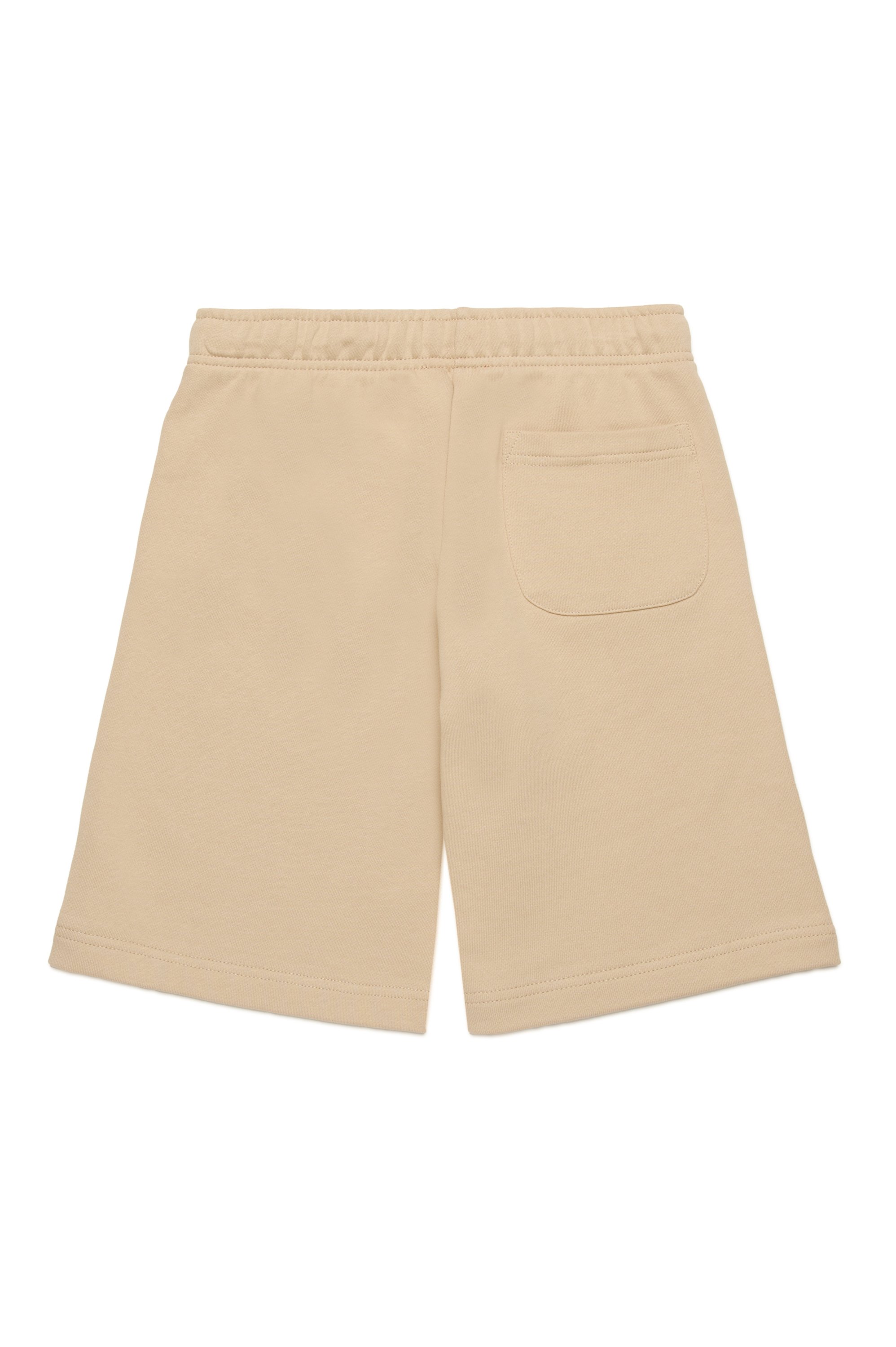 Diesel - PTAINSHORT, Male's Sweat shorts with Diesel 78 logo in ライトブラウン - 2