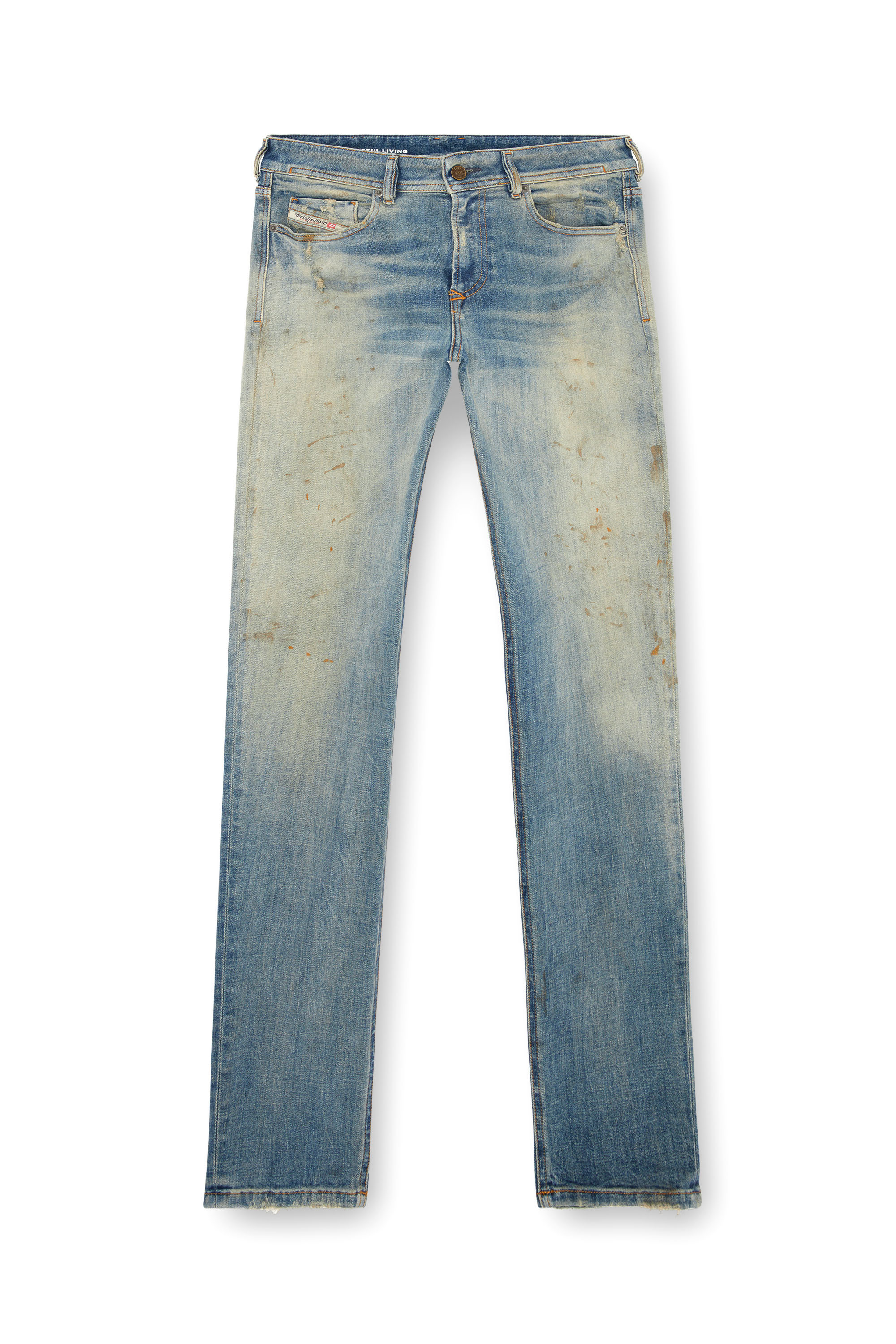 Diesel - Male's Skinny Jeans 1979 Sleenker 09J25, ミディアムブルー - 3