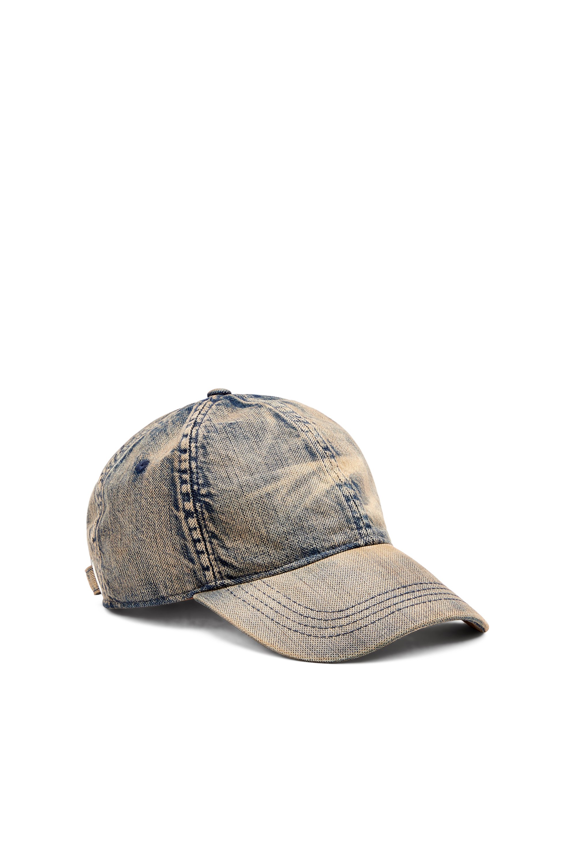 Diesel - C-ADOC, Male's Baseball cap in solarised denim in ブルー - 1