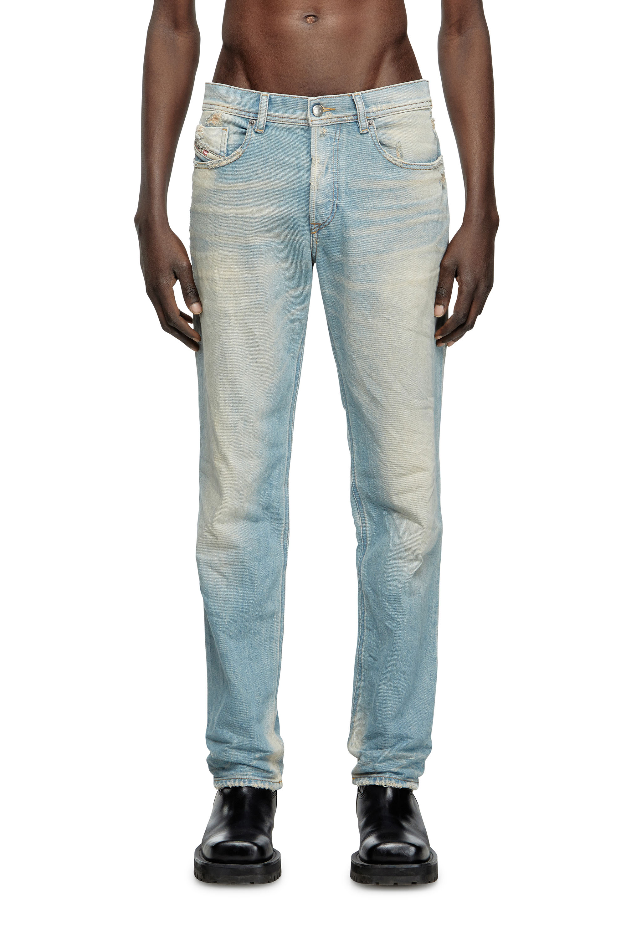 Diesel - Male's Regular Jeans 2023 D-Finitive 09L23, ライトブルー - 1