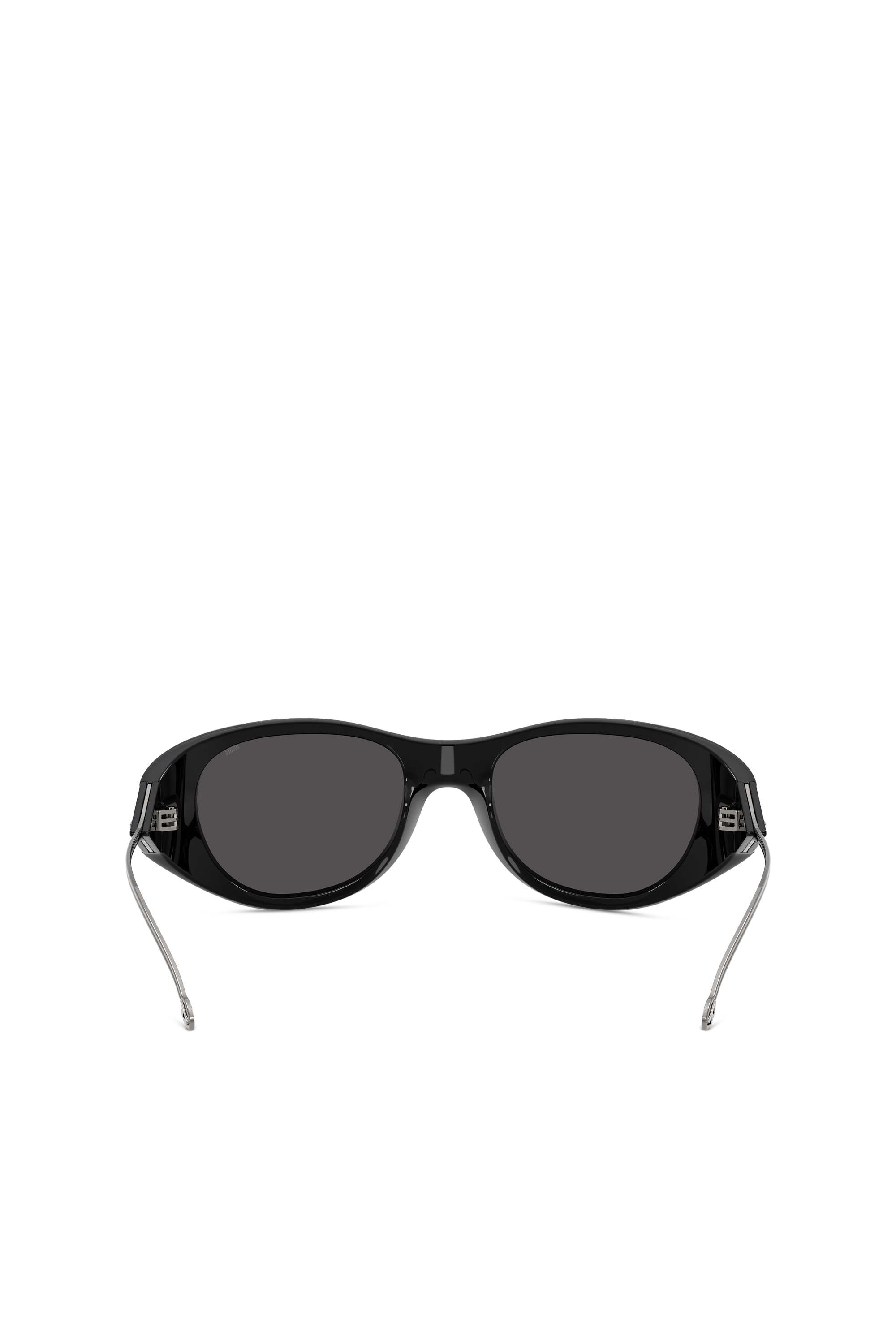 Diesel - 0DL3003, Unisex's Iconic oval sunglasses in ダークグレー - 4