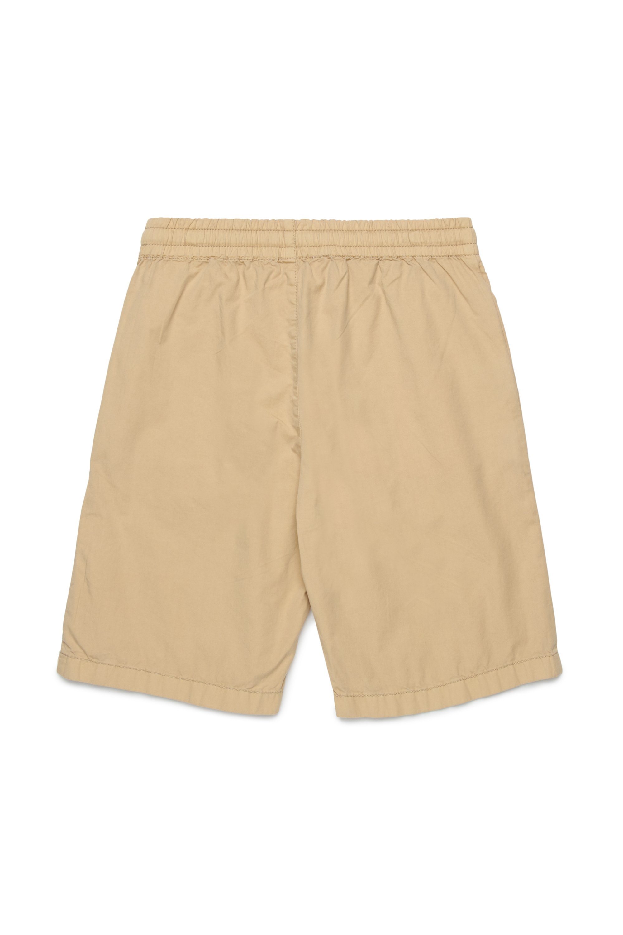 Diesel - PMCKELLSHORT, Male's Drawstring shorts with Oval D embroidery in ライトブラウン - 2