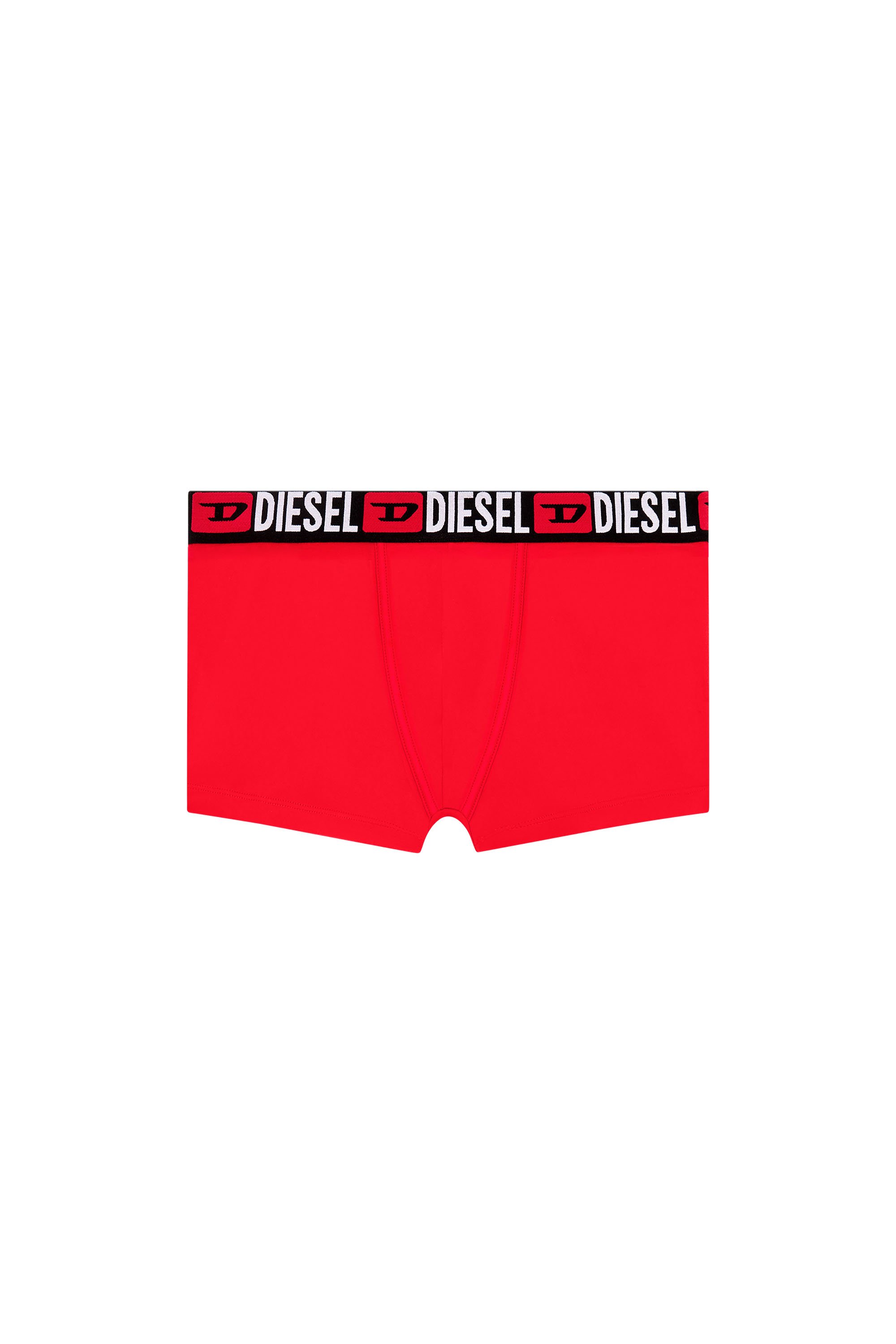 Diesel - DAMIEN, Male's Stretch cotton boxer briefs in レッド - 4