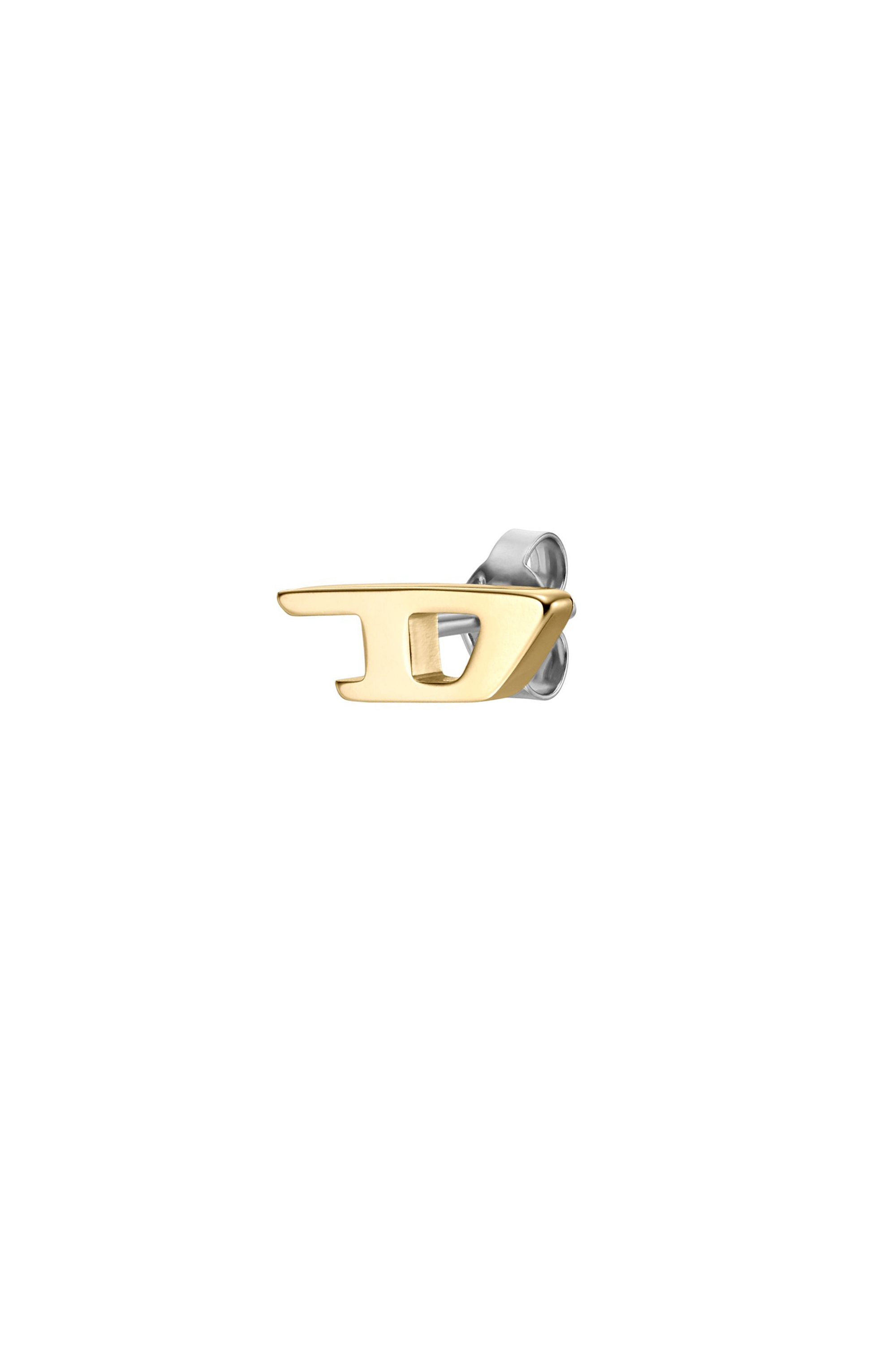 Diesel - DX1520, Unisex Gold-tone Stainless steel stud earring in ゴールド - Image 1