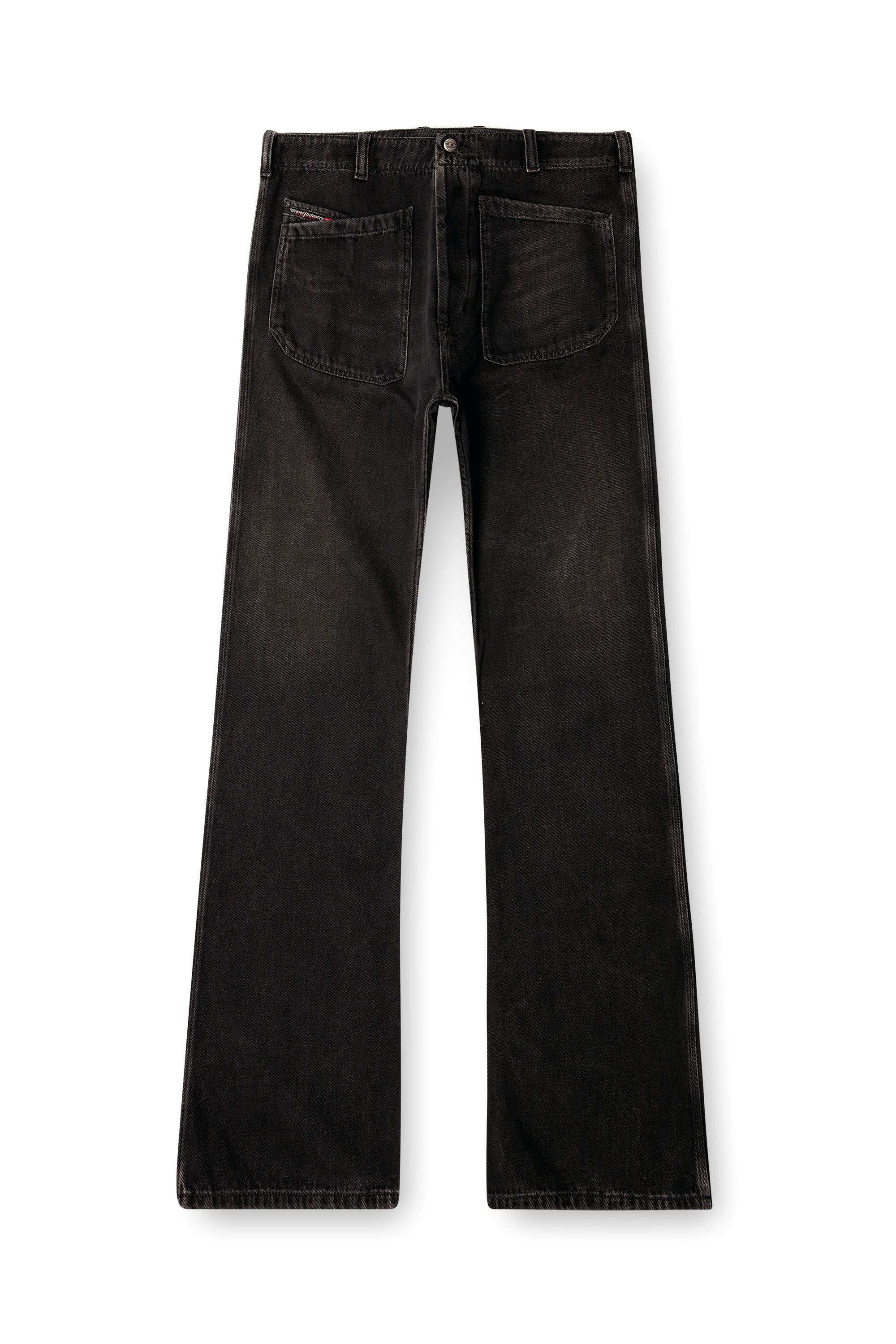 Diesel - Male's Bootcut Jeans D-Moorix 09J96, ブラック/ダークグレー - 3