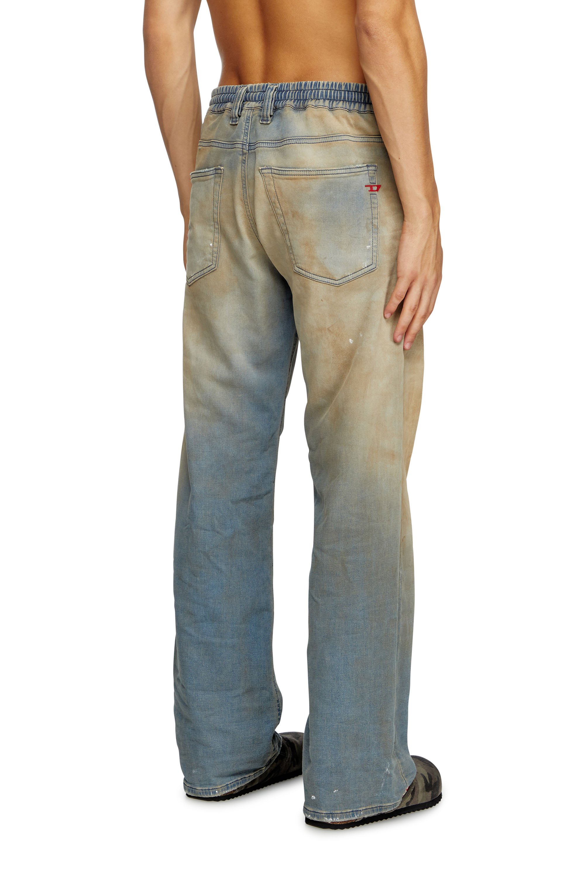 Diesel - Male's Relaxed 2080 D-Reel Joggjeans® 068QL, ライトブルー - 4