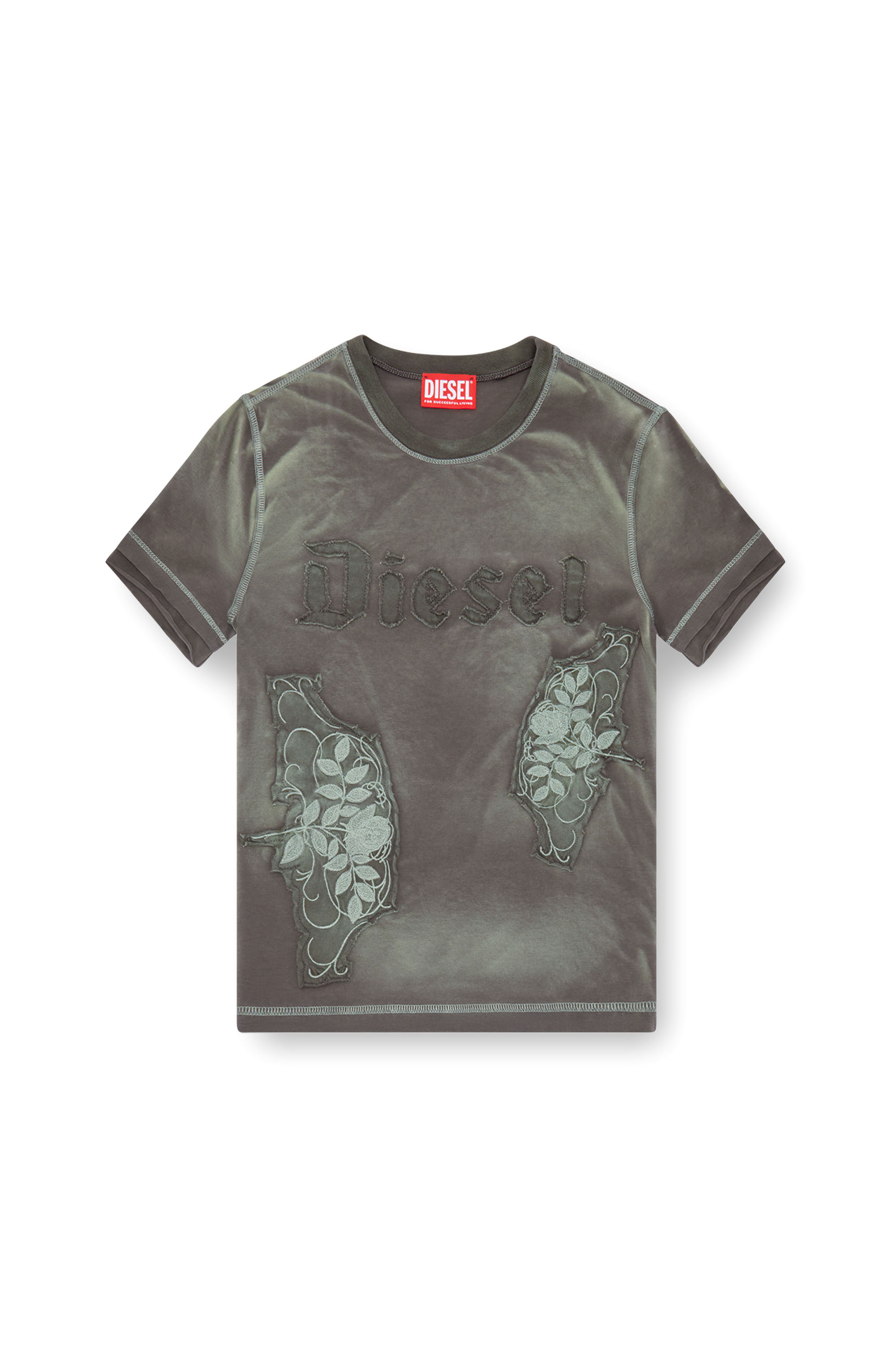 Diesel - T-UNCUT, グリーン - Image 3