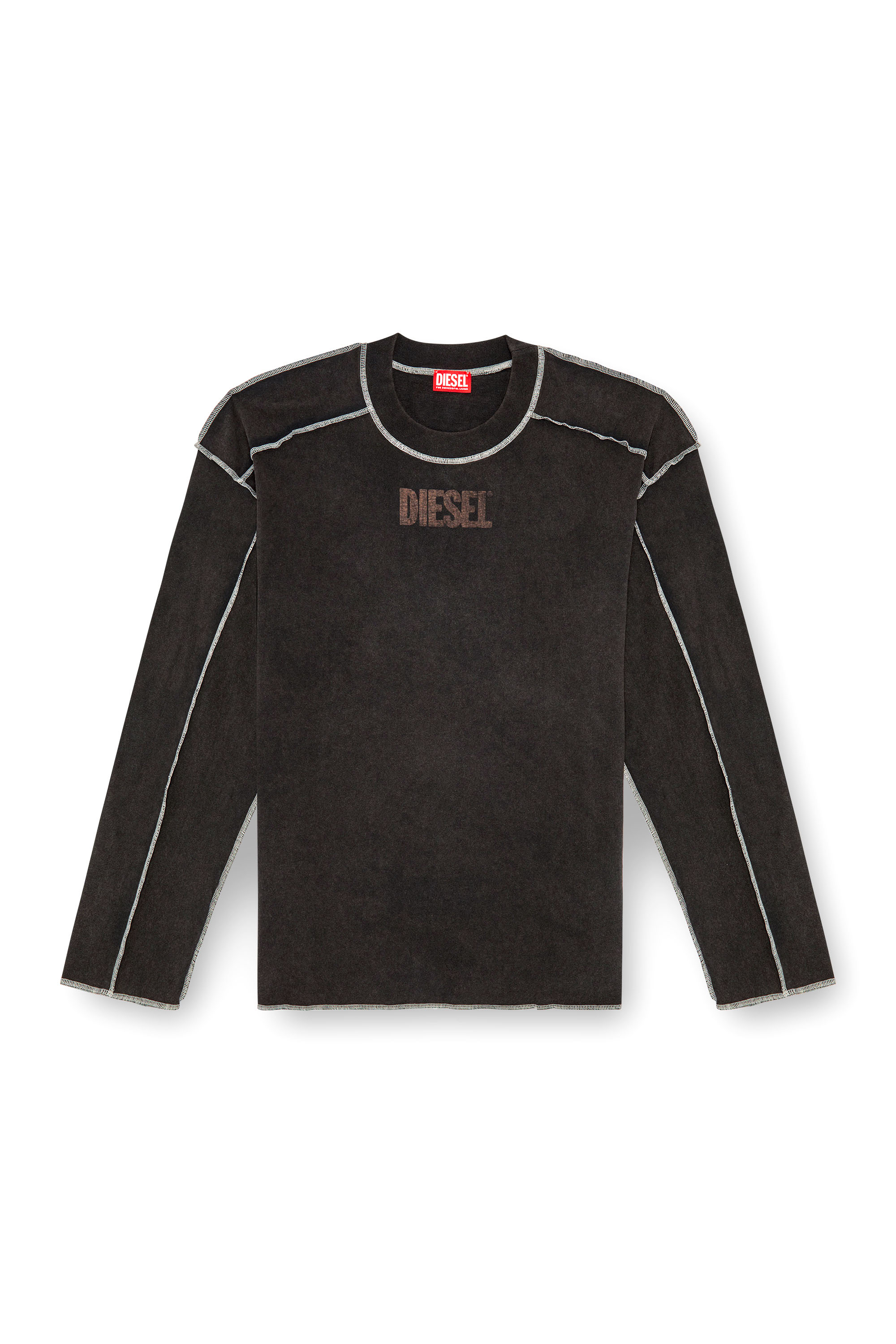 Diesel - T-CRAOR-LS, ダークグレー - Image 3