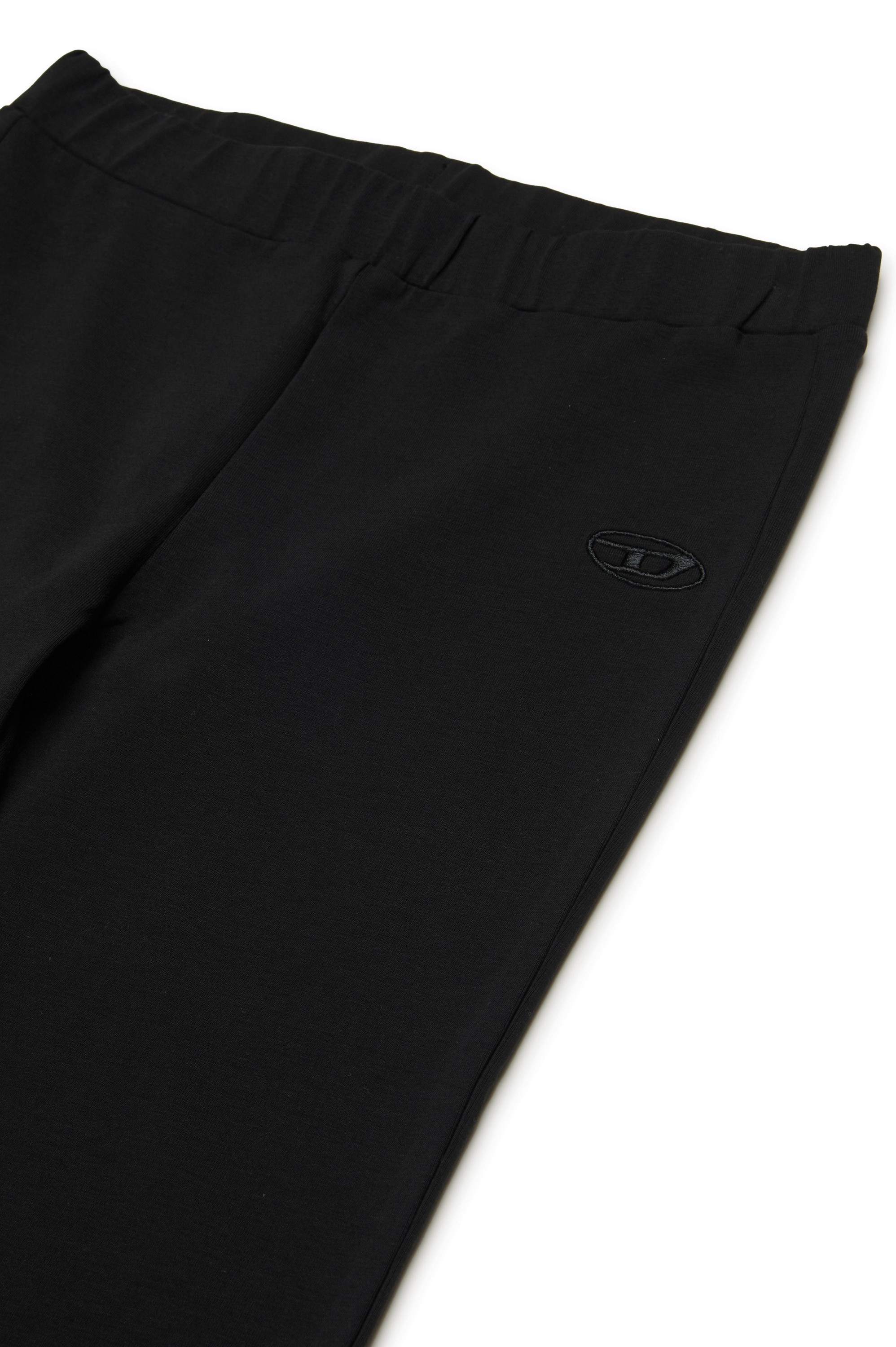 Diesel - PKIA, Female Flared leggings  with Oval D embroidery in ブラック - Image 3
