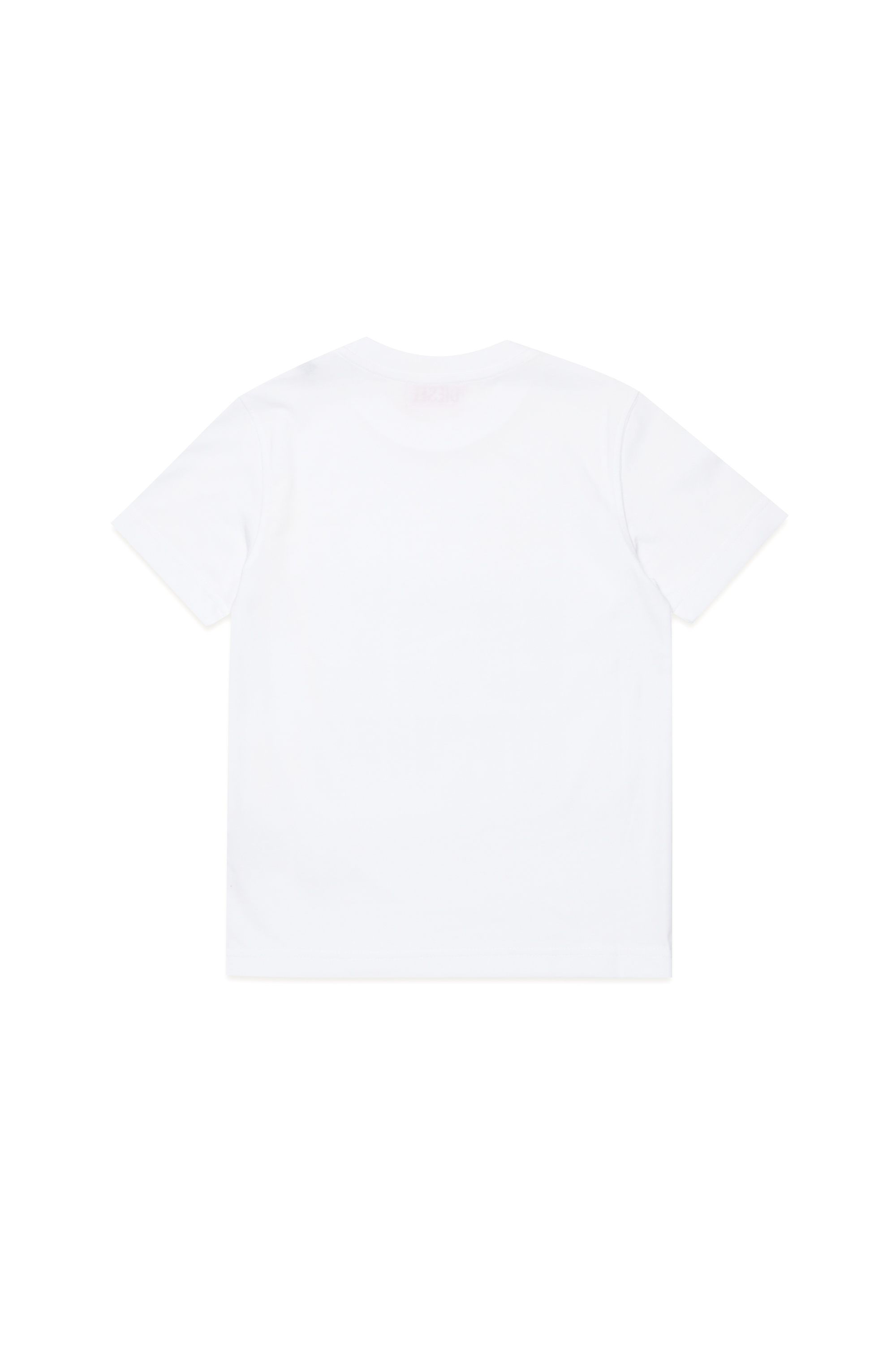 Diesel - TDIEGORL7, Male T-shirt with photo Diesel Denim 78 print in ホワイト - Image 2