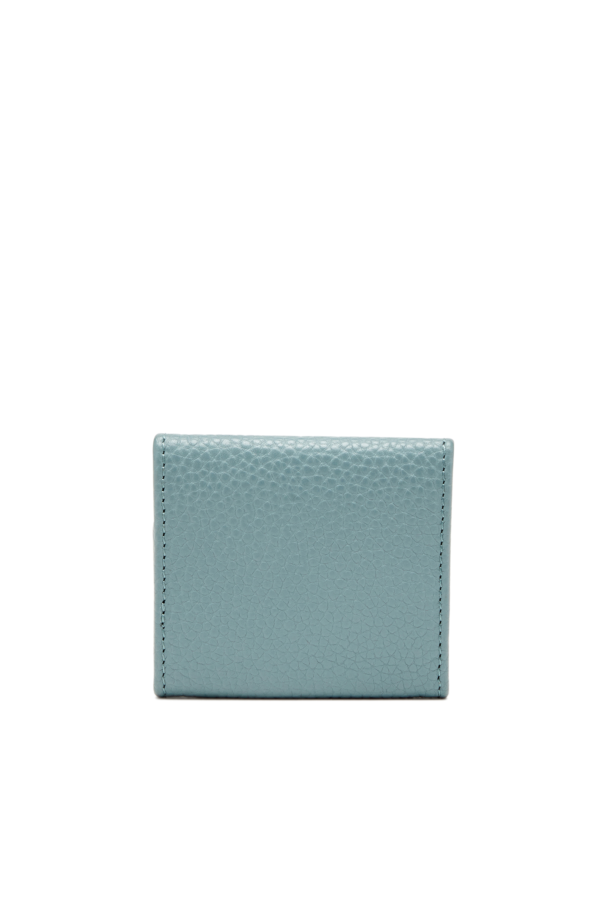 Diesel - HISSU EVO COIN CASE, Male's Coin purse in grainy leather in ライトブルー - 2