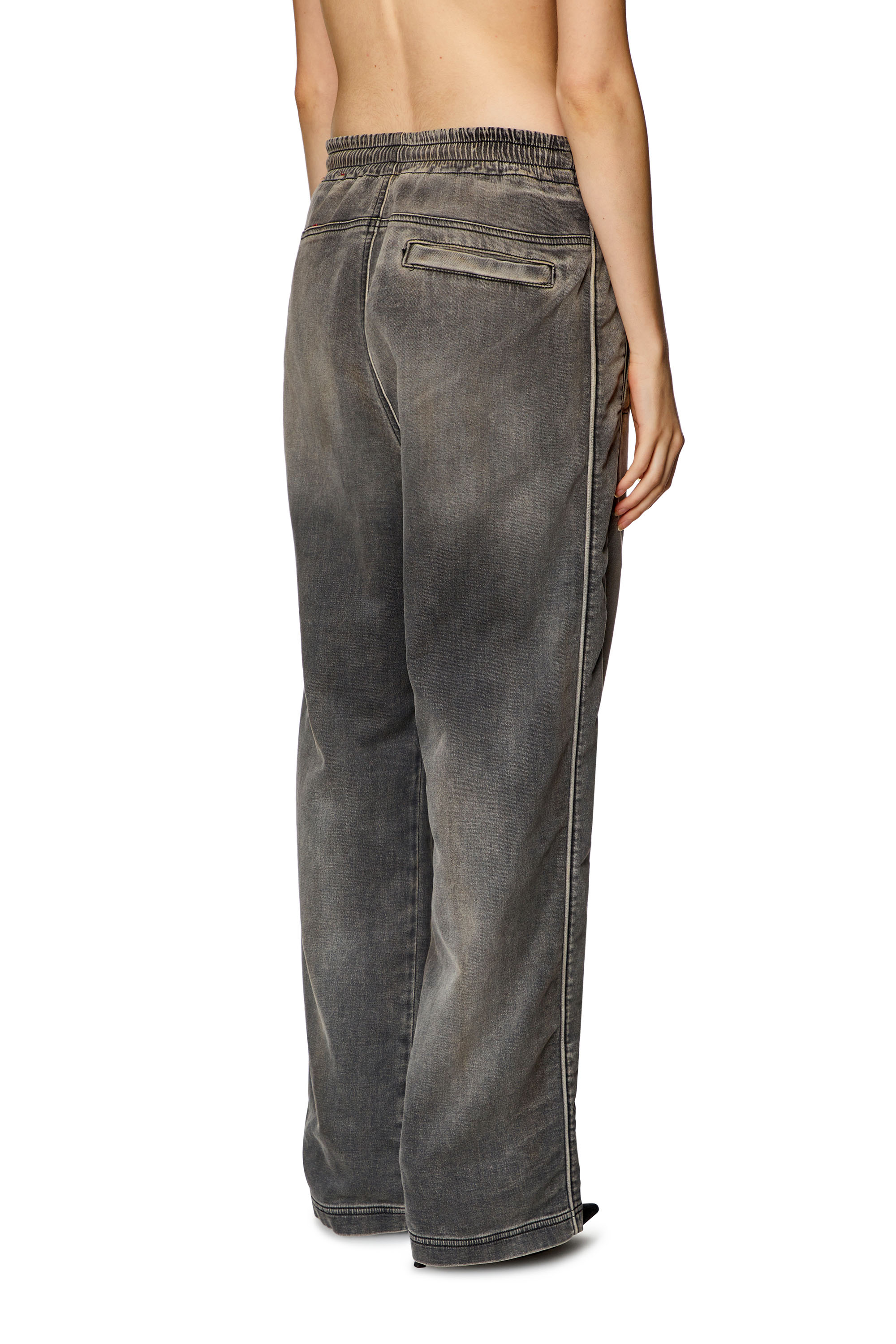 Diesel - Female's Straight D-Martians Track Denim 068HT, グレー - 4