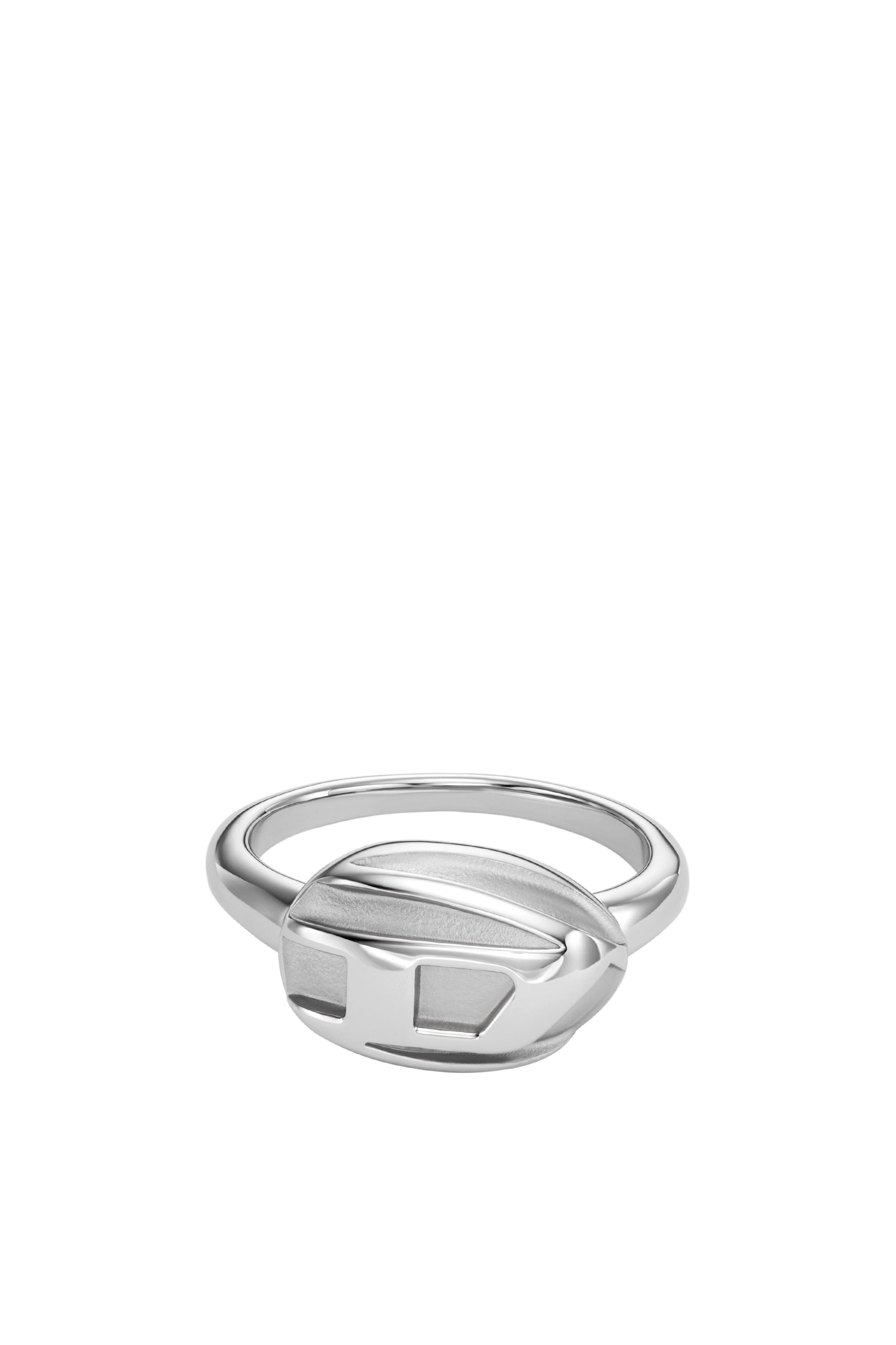 Diesel - DX1485, Male Stainless steel signet ring in シルバー - Image 2