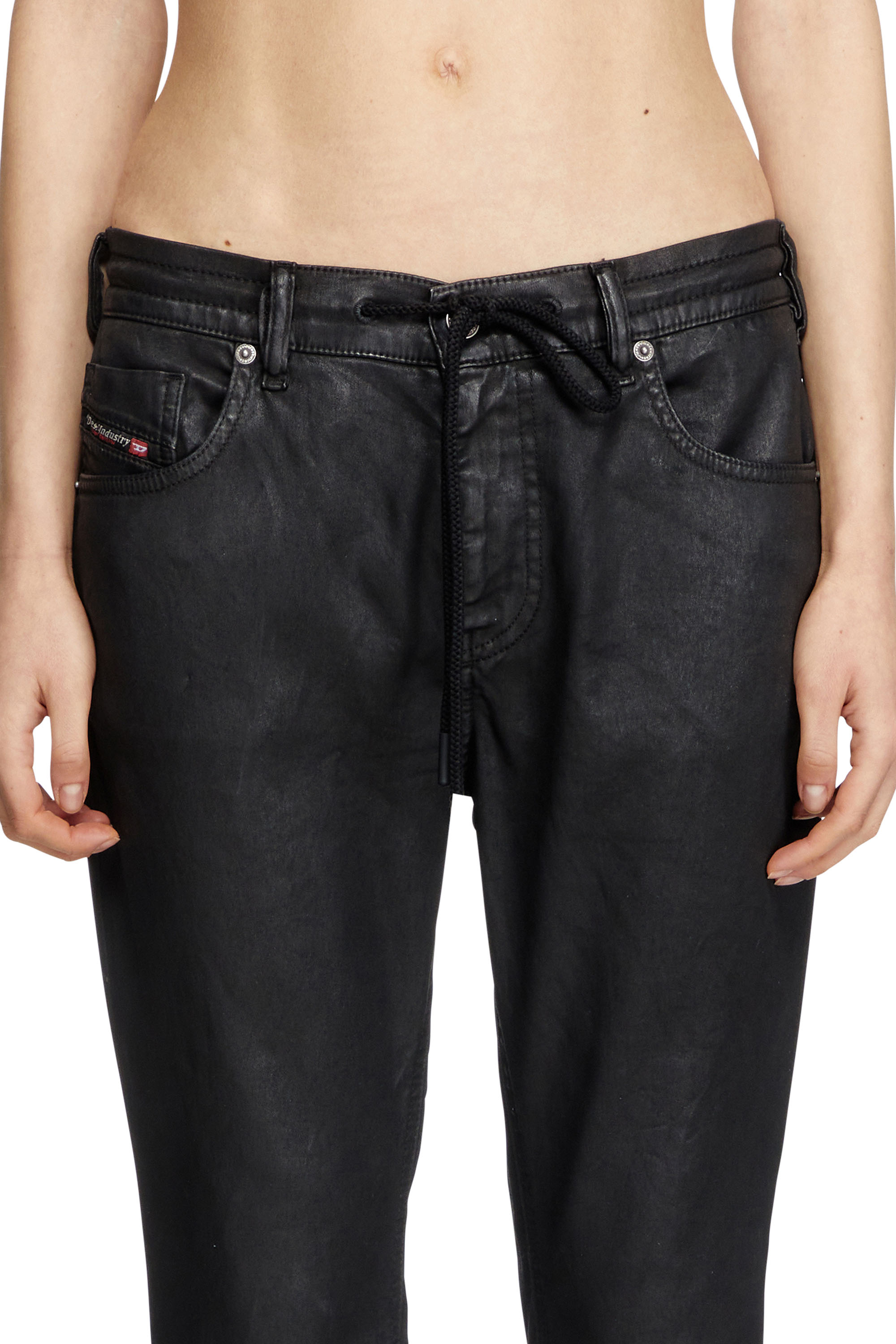 Diesel - Female's Regular 2031 D-Krailey Joggjeans® 068PX, ブラック/ダークグレー - 5