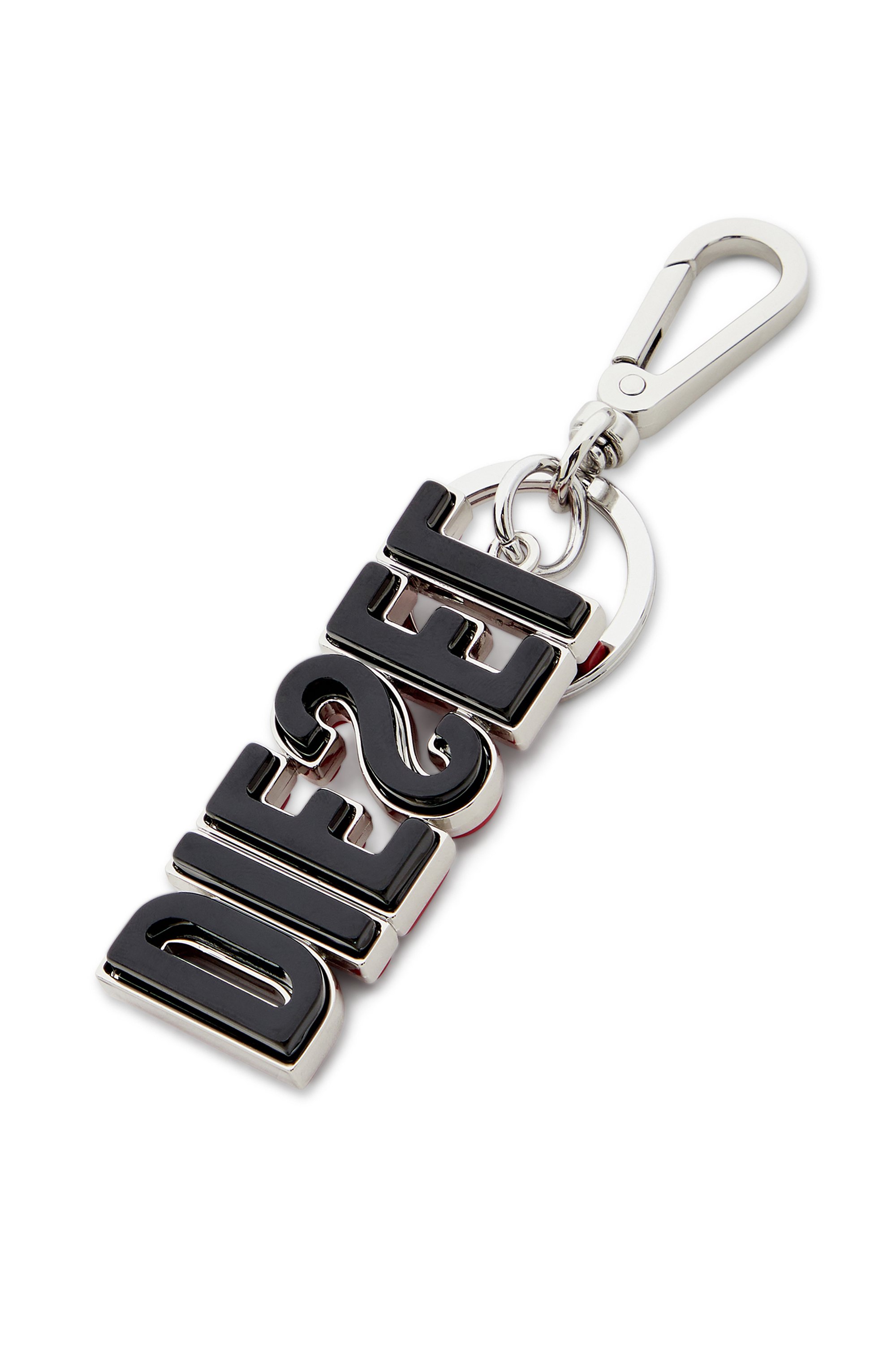 DSL 3D KEY RING, ブラック/レッド