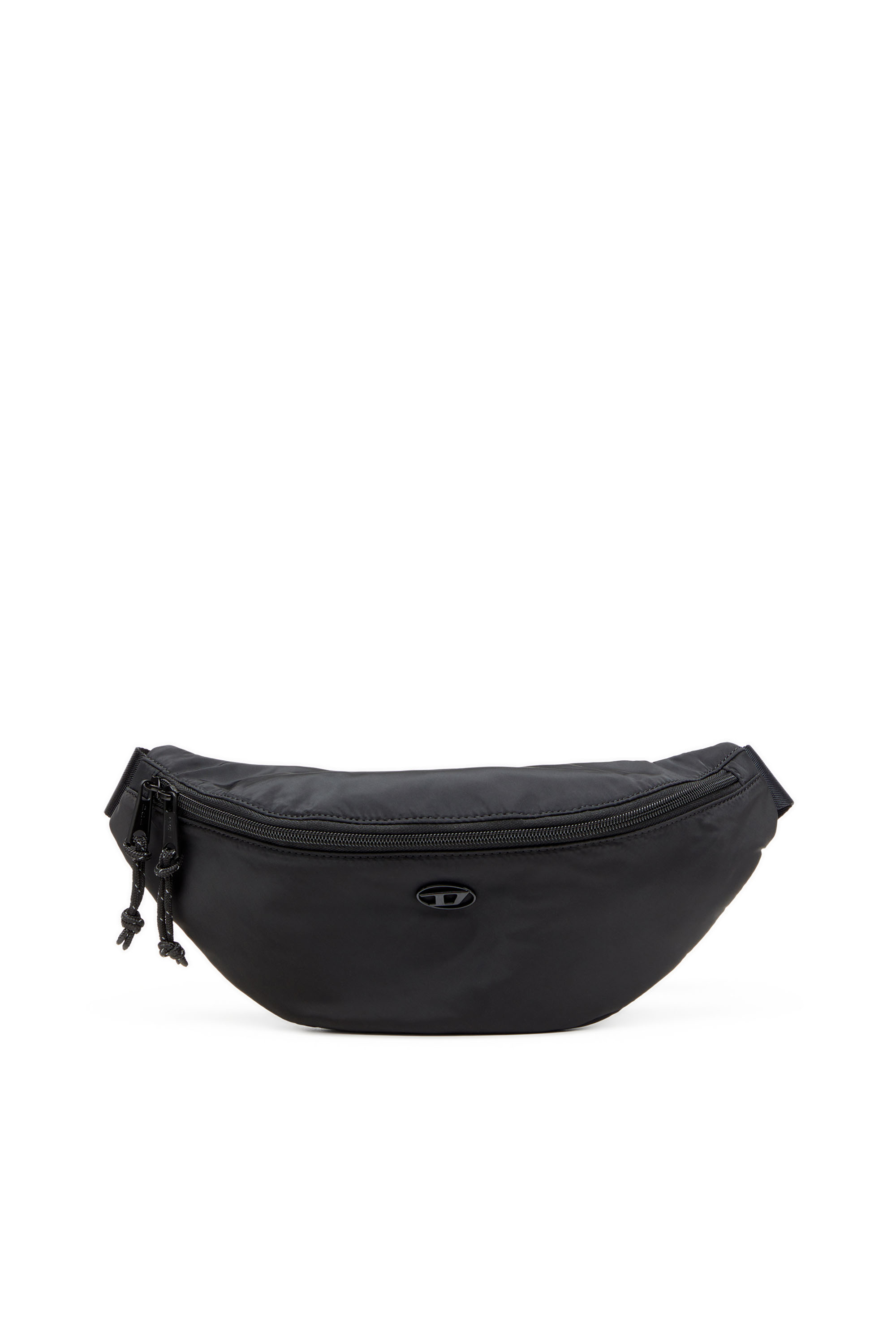 Diesel - D-PACK BELTBAG X, Male's Belt bag in satin-touch fabric in ブラック - 1