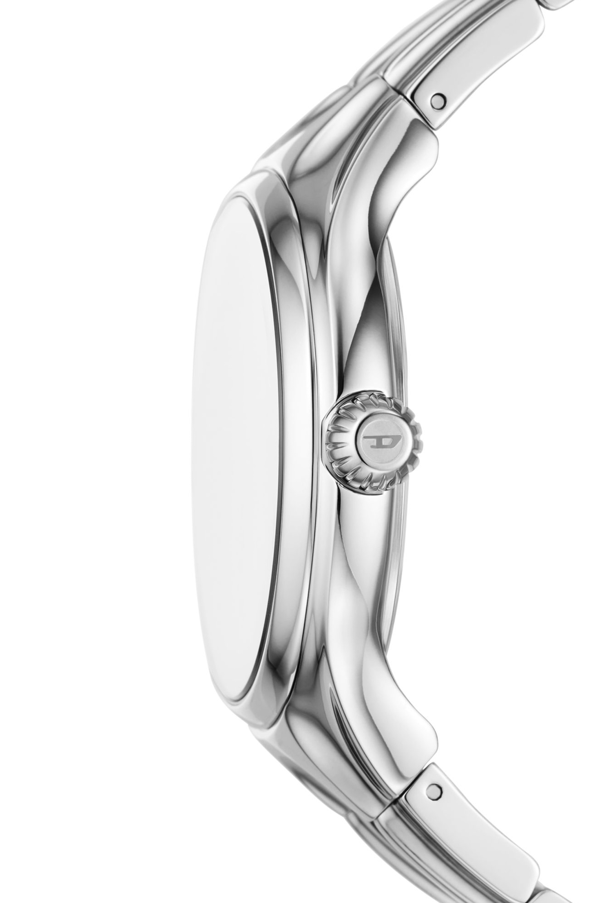 Diesel - DZ2205 WATCH, Male Streamline three-hand stainless steel watch in シルバー - Image 3