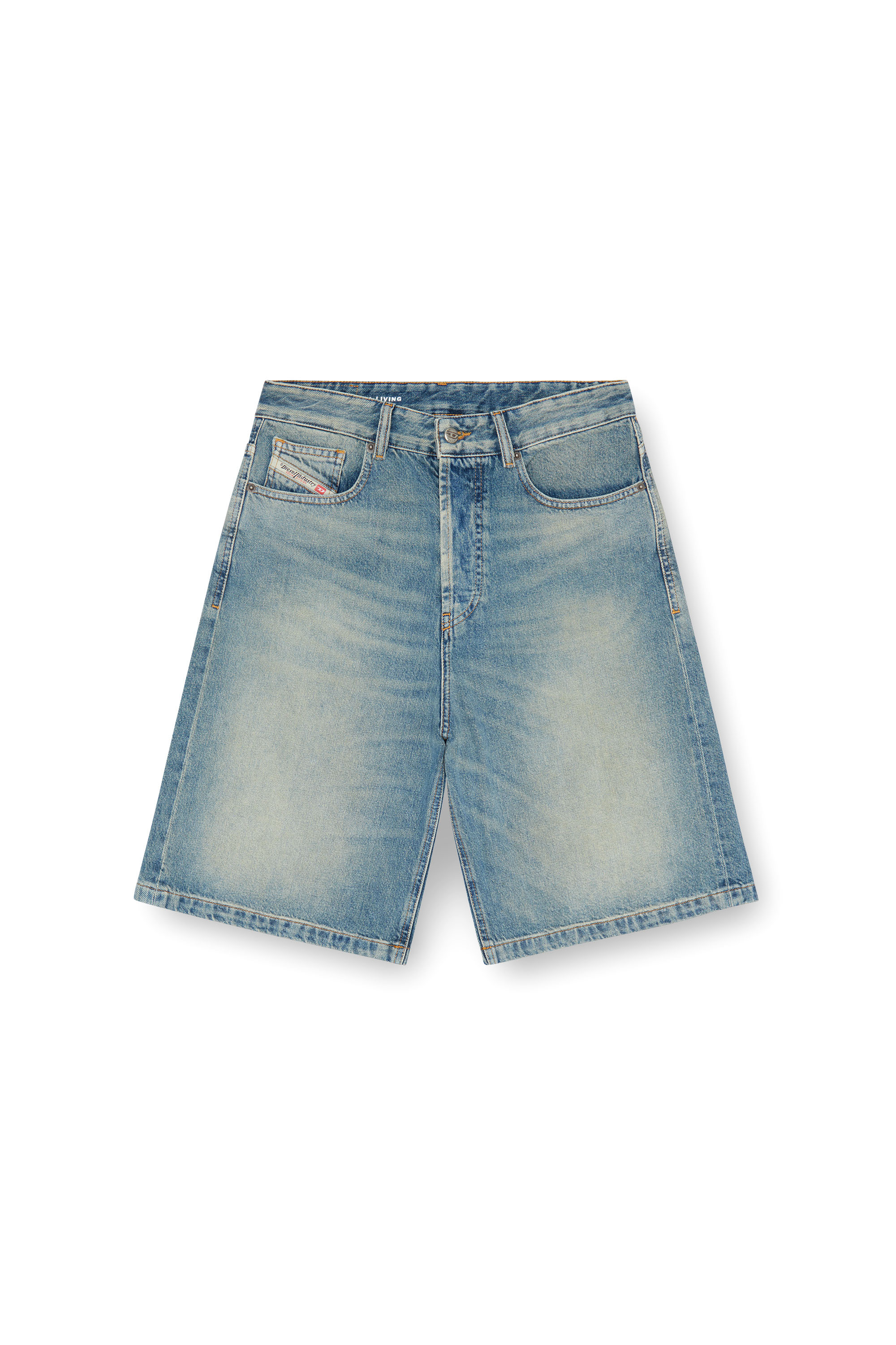 Diesel - DE-SIRE-SHORT, Female's Denim shorts in ライトブルー - 3