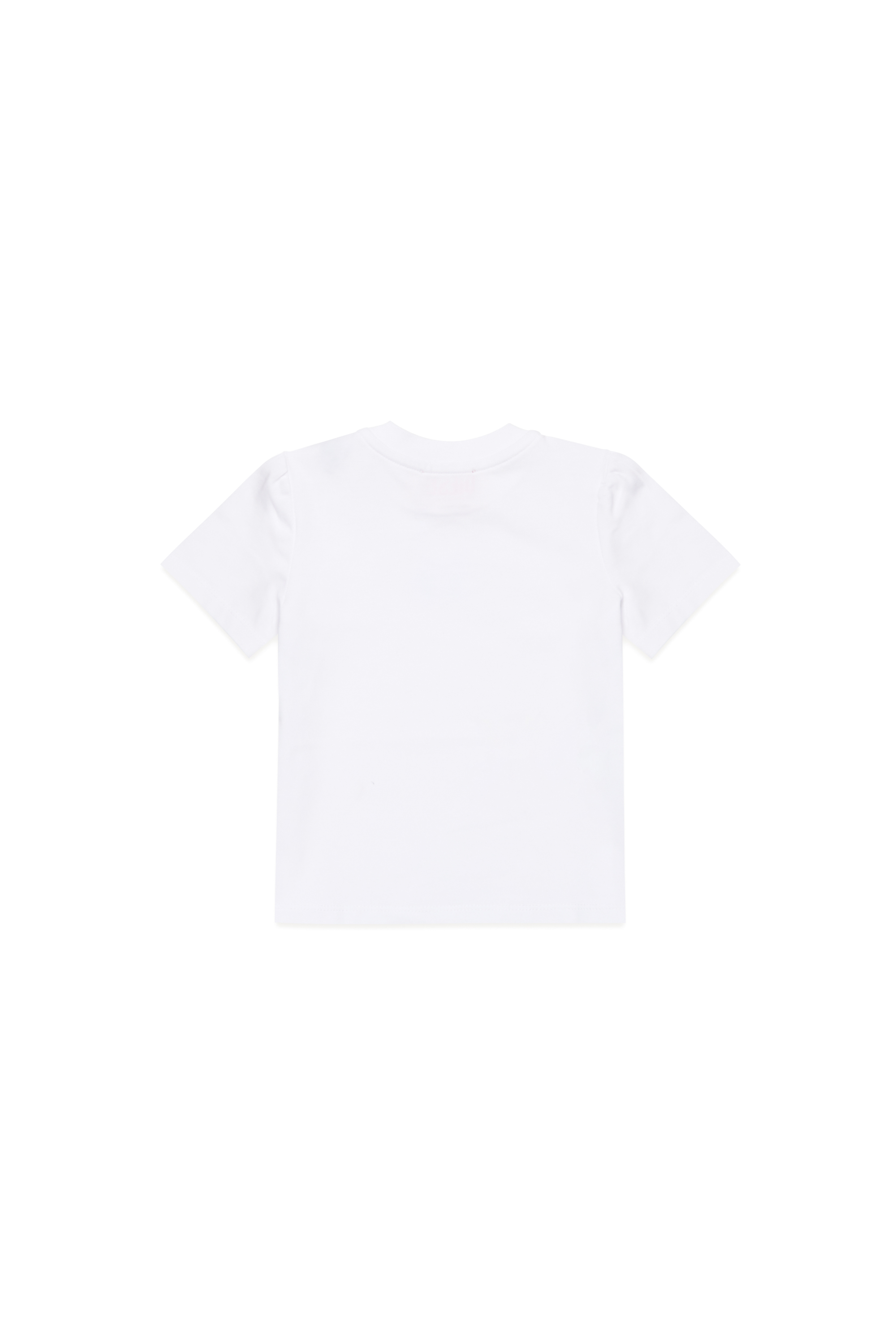 Diesel - TCIRTAB, Female T-shirt with crystal Oval D logo in ホワイト - Image 2