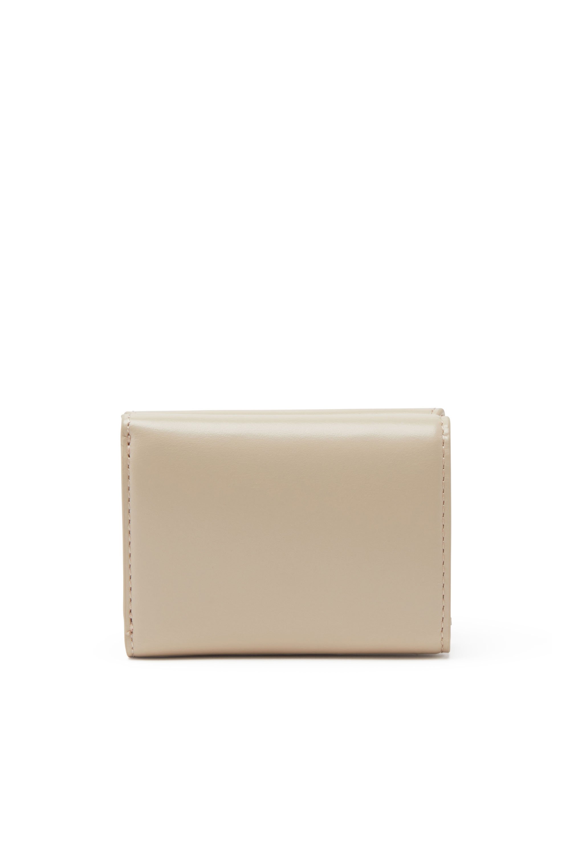 Diesel - 1DR TRI FOLD COIN XS II, Female's Tri-fold wallet in leather in ベージュ - 3