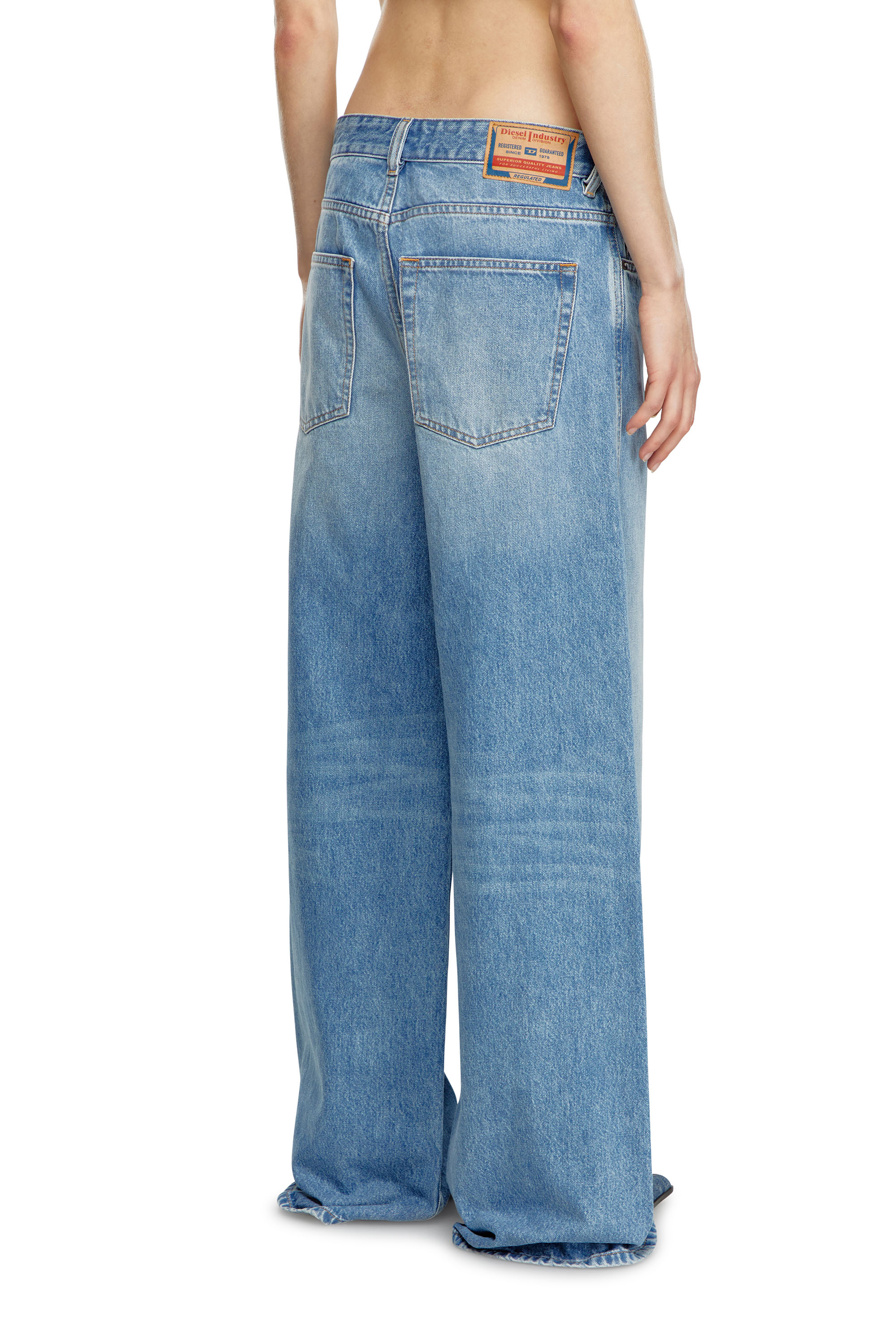 Diesel - Female's Relaxed Jeans 1996 D-Sire 09I29, ライトブルー - 4