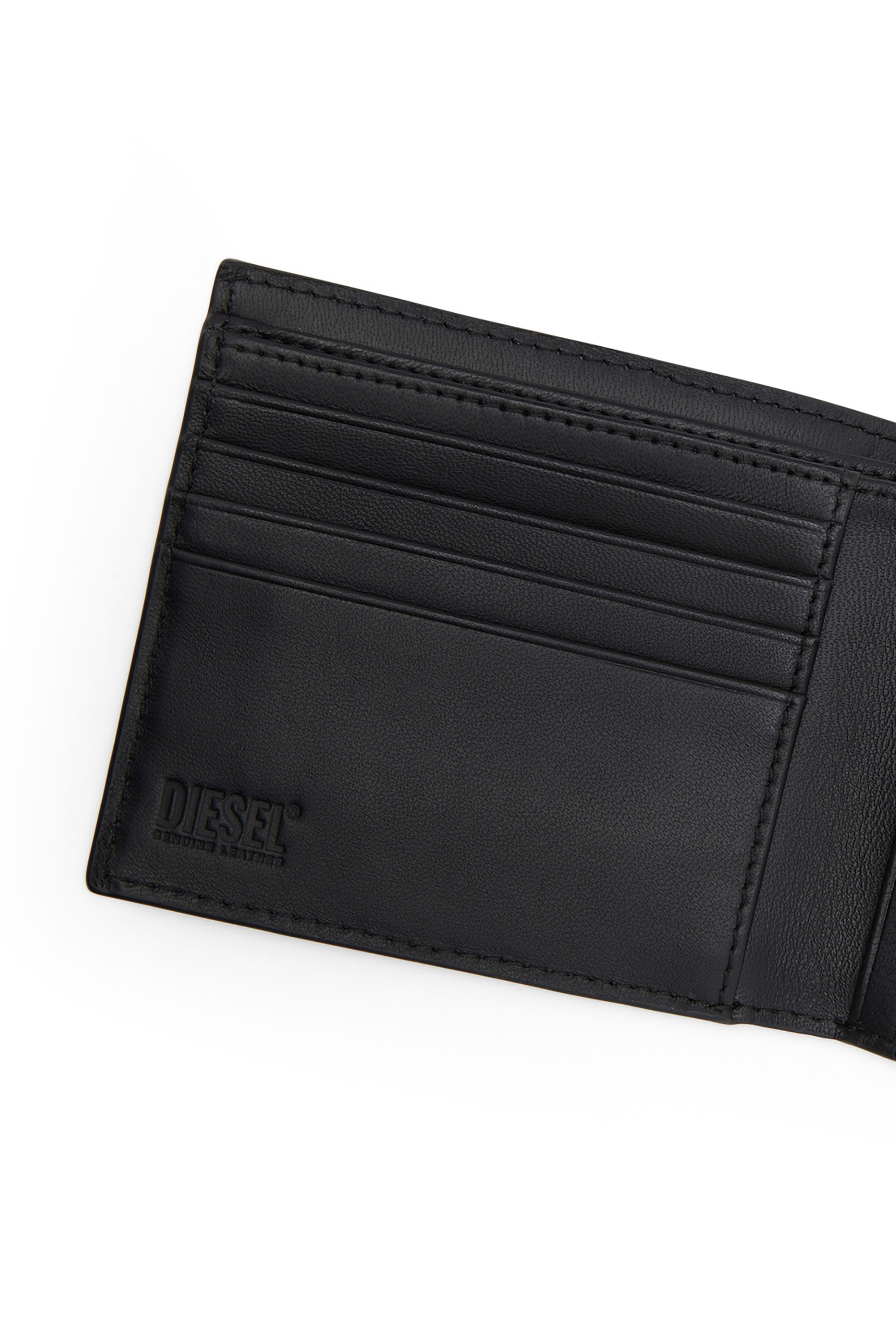 DSL 3D EASY CARD HOLDER Leather card holder with embossed logo