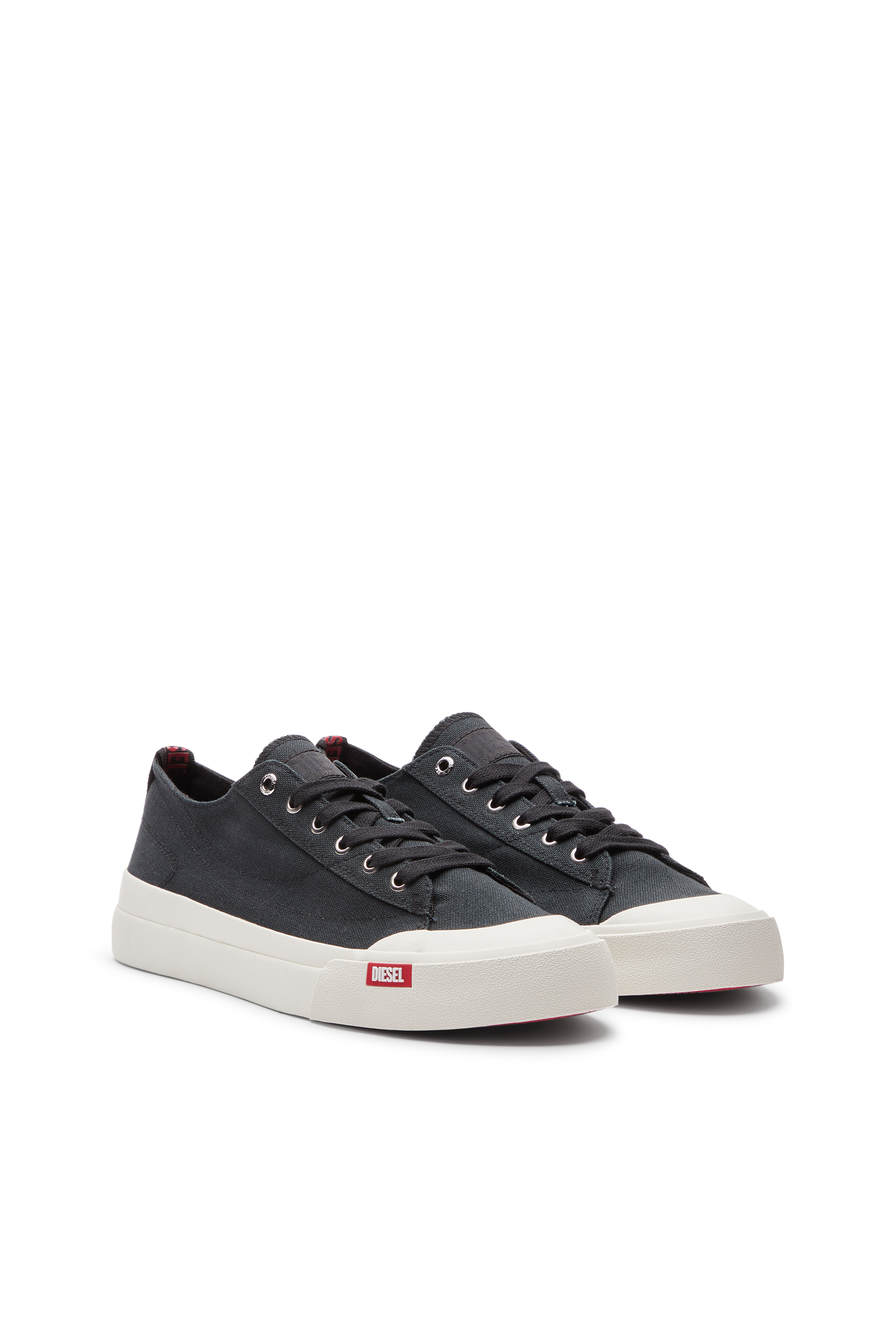 Diesel - S-ATHOS LOW, Male's S-Athos Low-Canvas sneakers in ブラック - 2