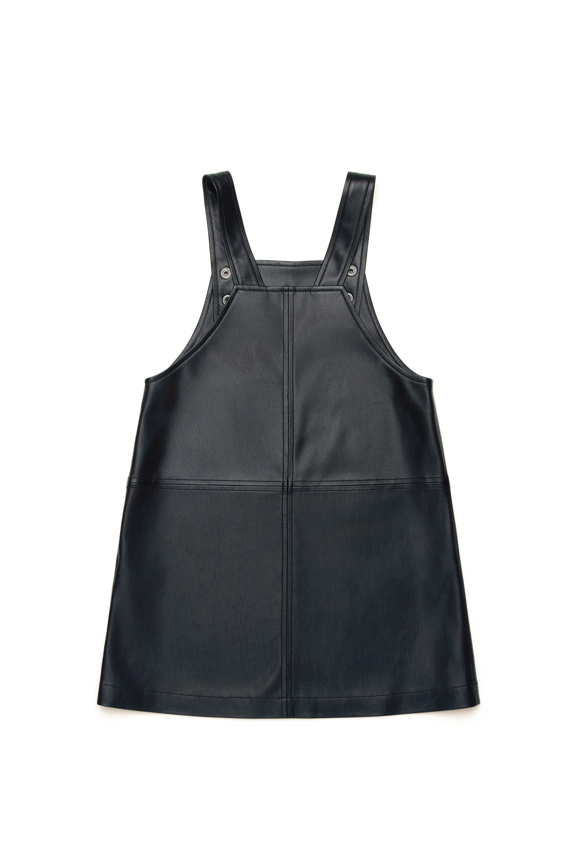 Diesel - DCARTUS, Female Dungaree dress with Oval D embroidery in ブラック - Image 2