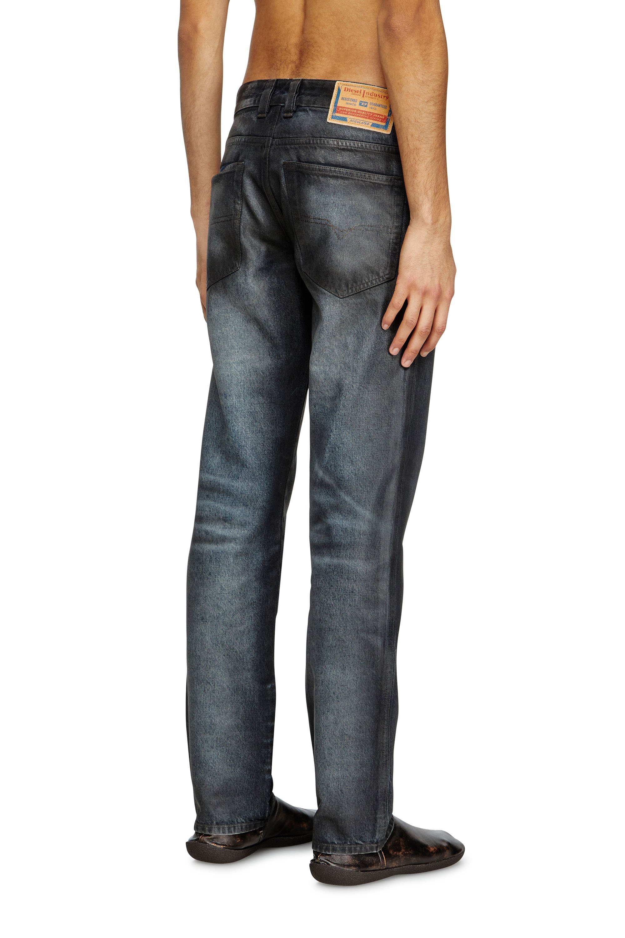 Diesel - Male's Slim Jeans 1993 D-Vyl 007BD, ブラック/ダークグレー - 4