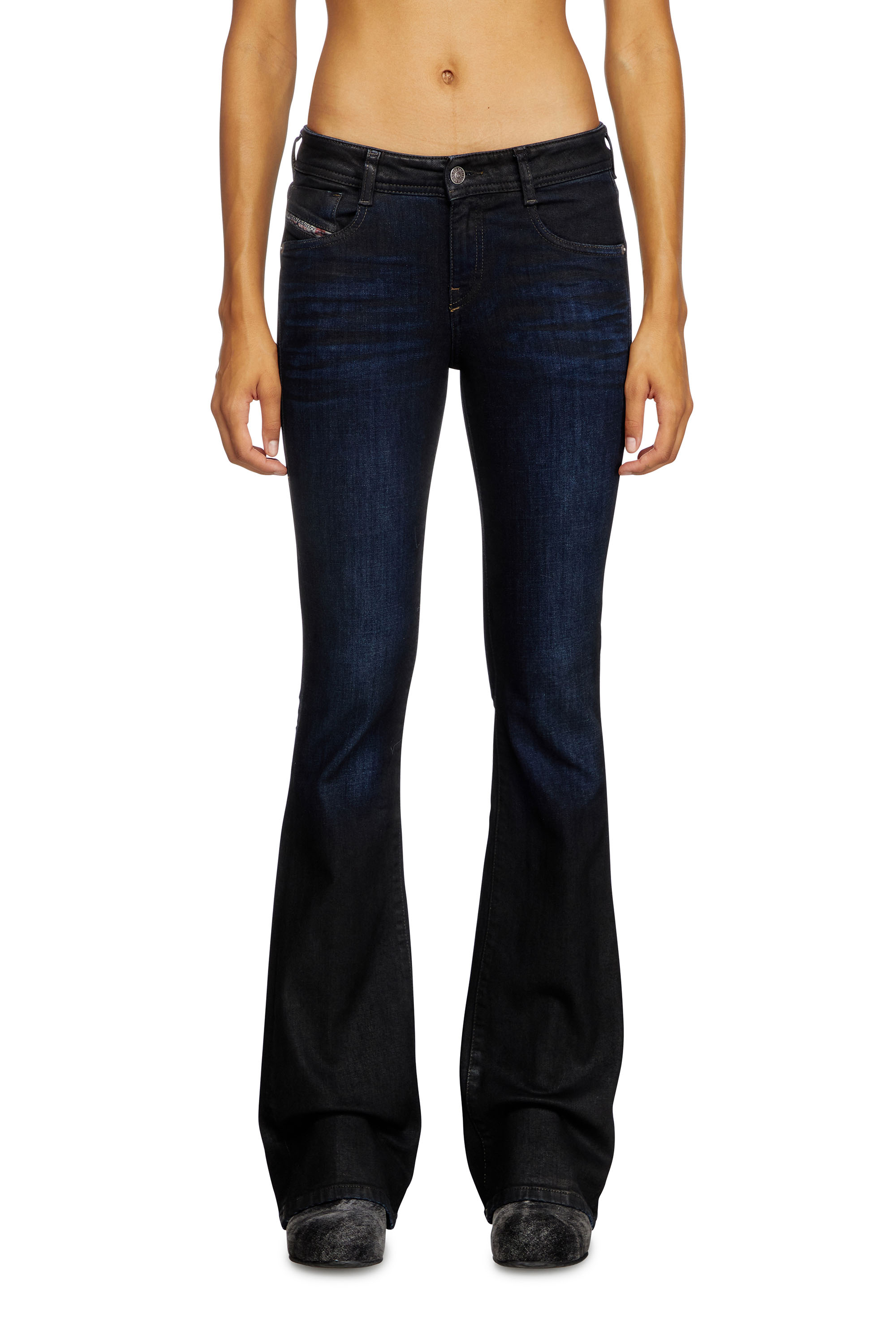 Diesel - Female's Bootcut and Flare Jeans 1969 D-Ebbey 09J18, ダークブルー - 1