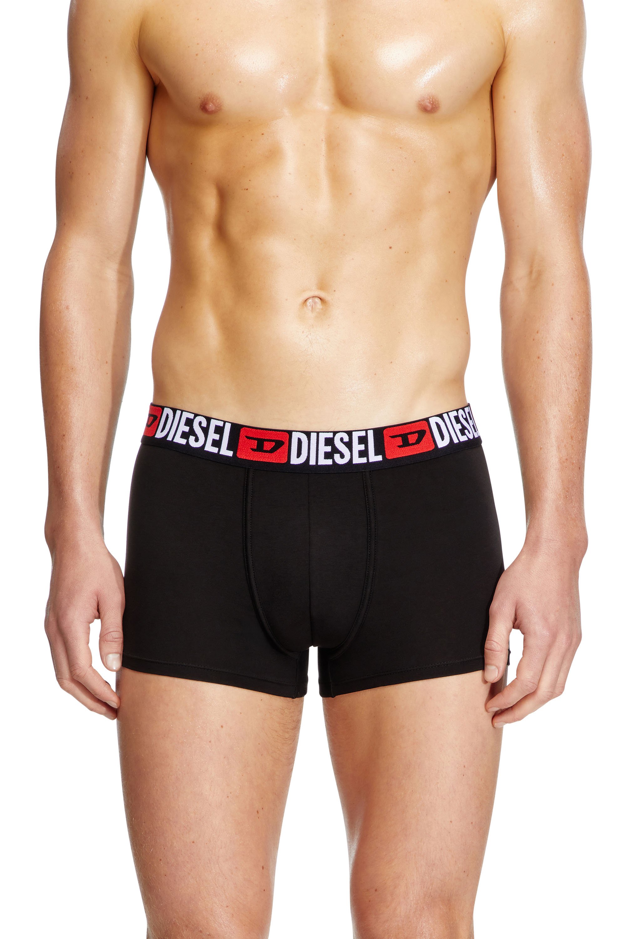 Diesel - DAMIEN, Male's Stretch cotton boxer briefs in ブラック - 2