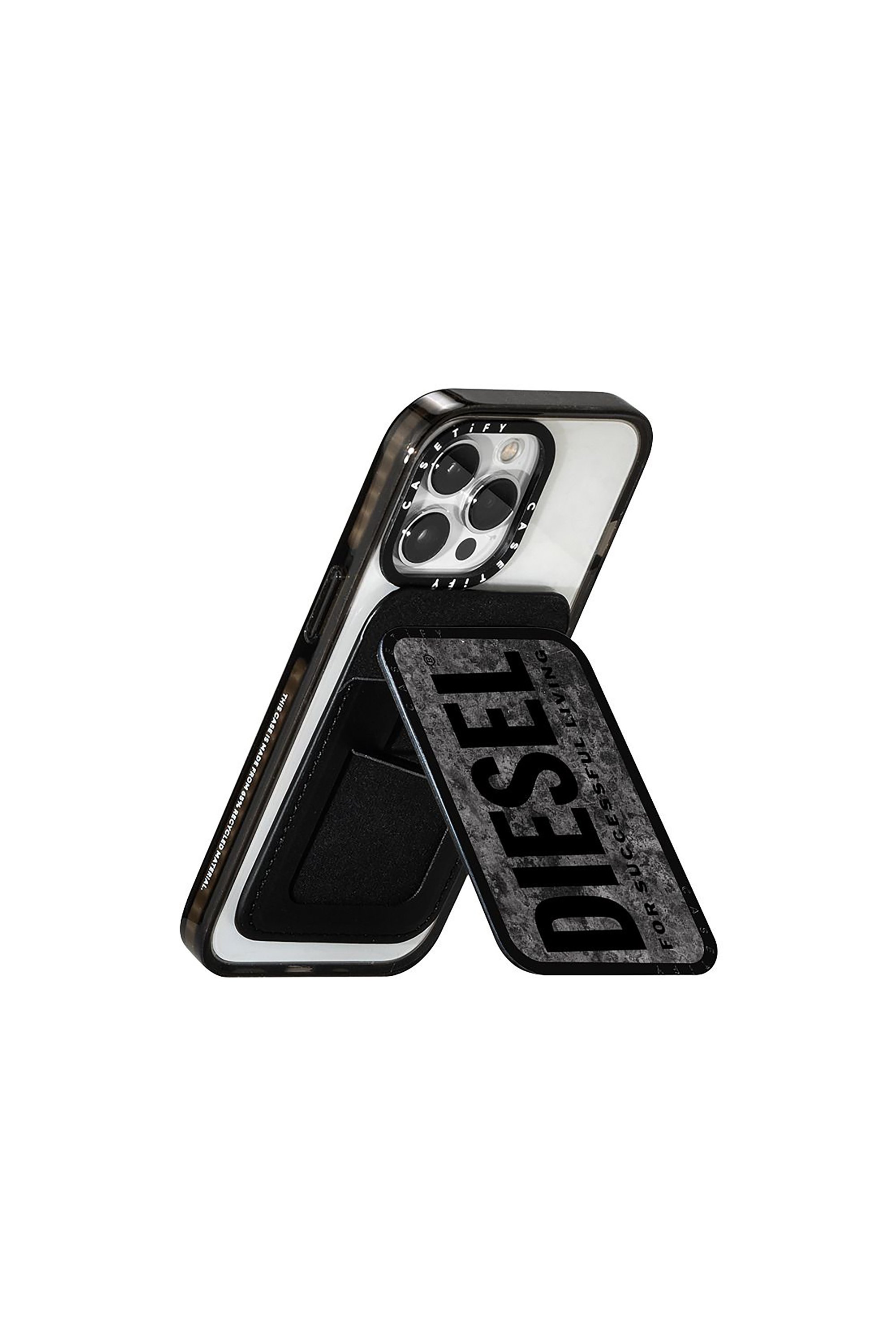 Diesel - 60340 CASETIFY CARD HOLDER & STAND, Unisex's UNIVERSAL in グレー/ブラック - 2