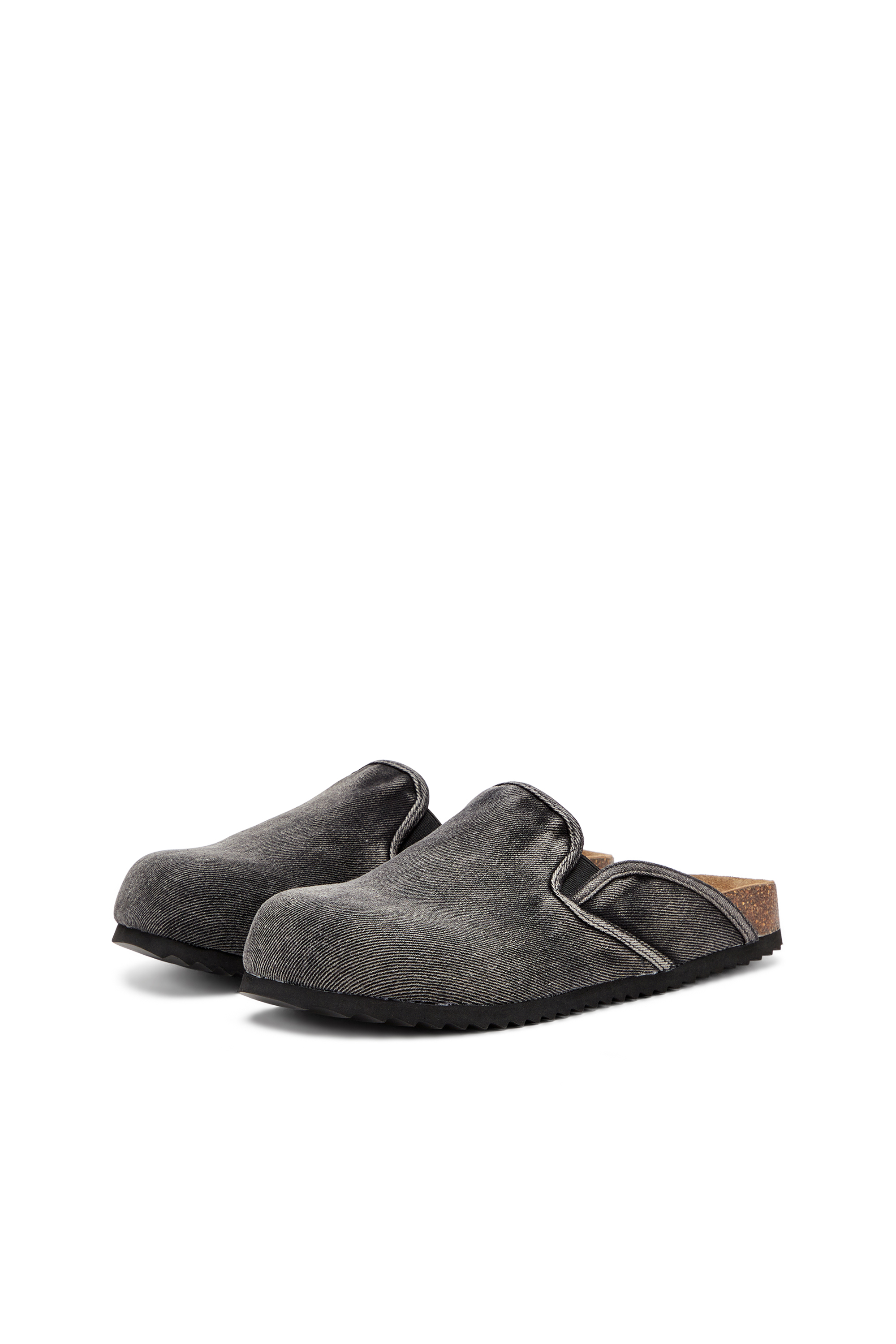 Diesel - D-WOODSTOCK SLIP-ON, Male's Denim mules in ブラック - 8