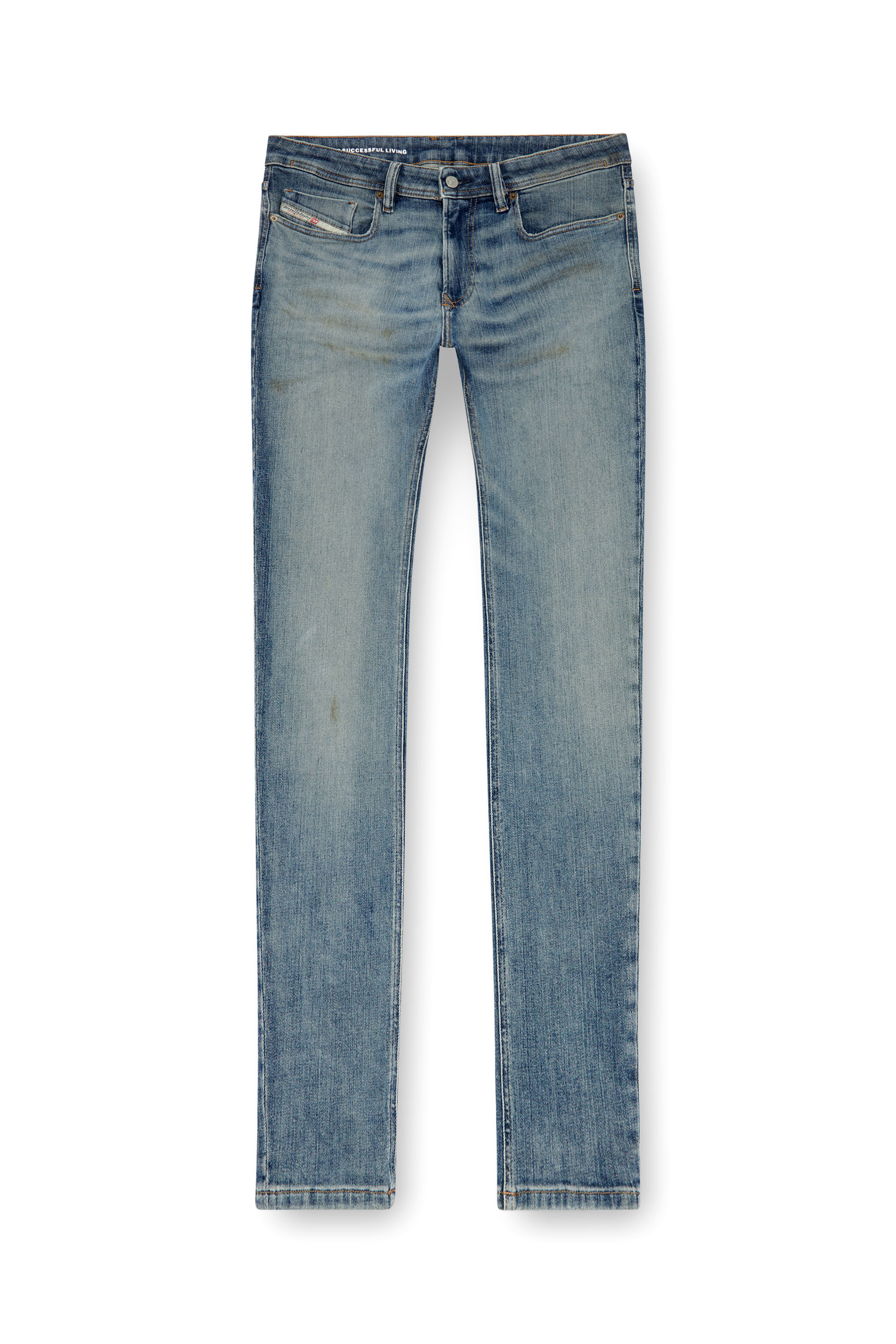 Diesel - Male Skinny Jeans 1979 Sleenker 0GRDE, ミディアムブルー - Image 3