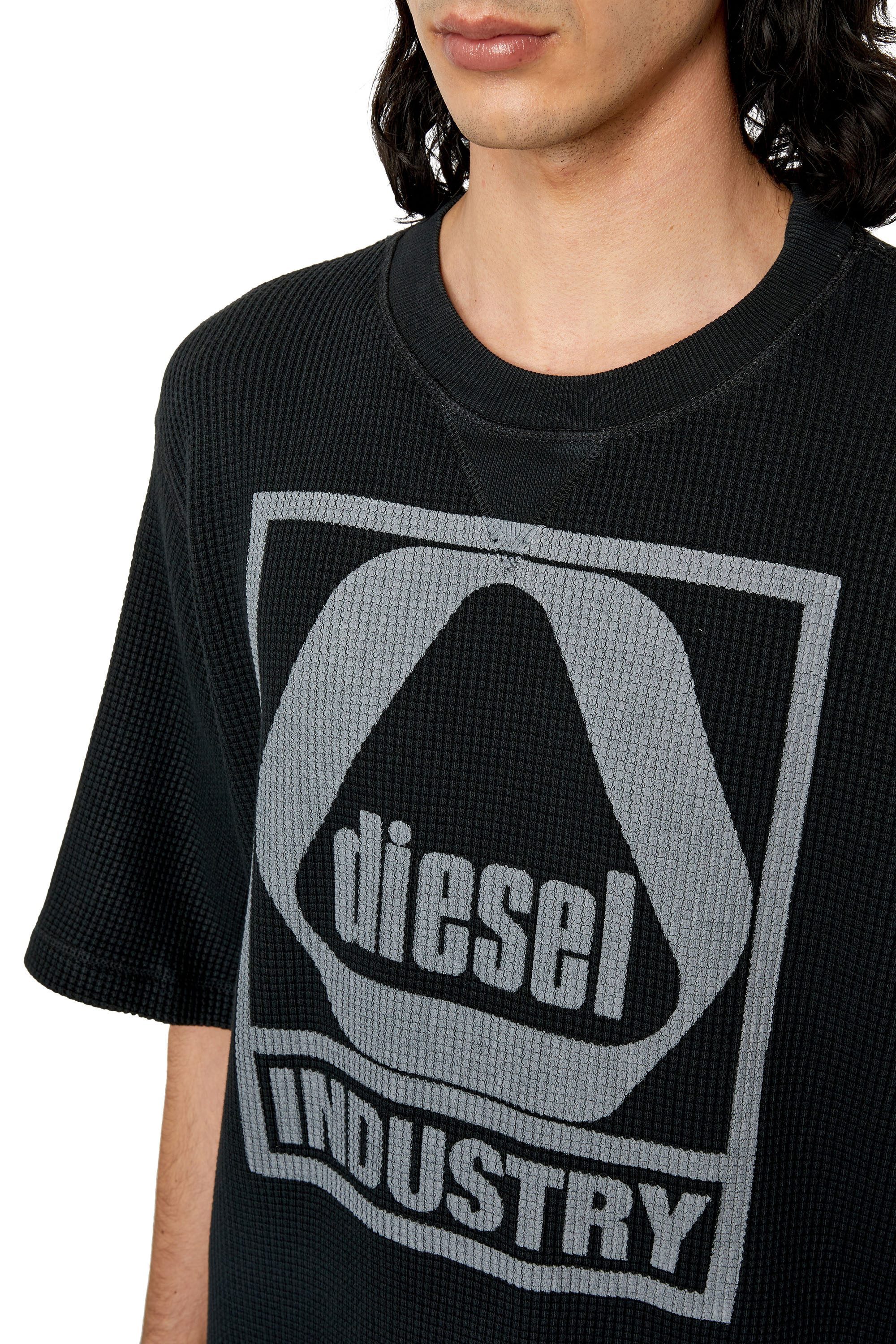 最安価格 ☠DIESEL スパンコール☠ スカル トレーナー スウェット