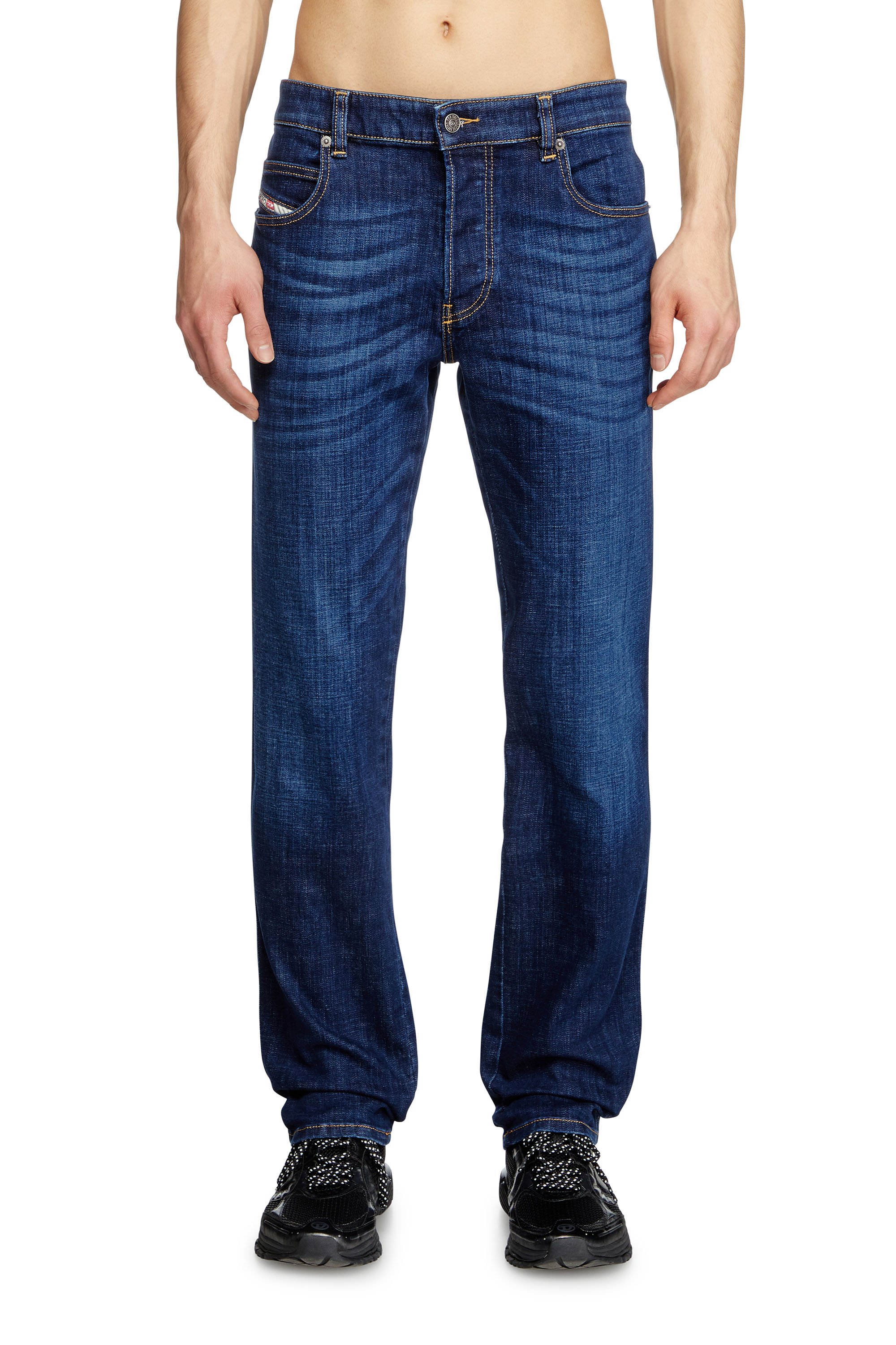 Diesel - Male's Slim Jeans 1993 D-Vyl 09F89, ダークブルー - 1