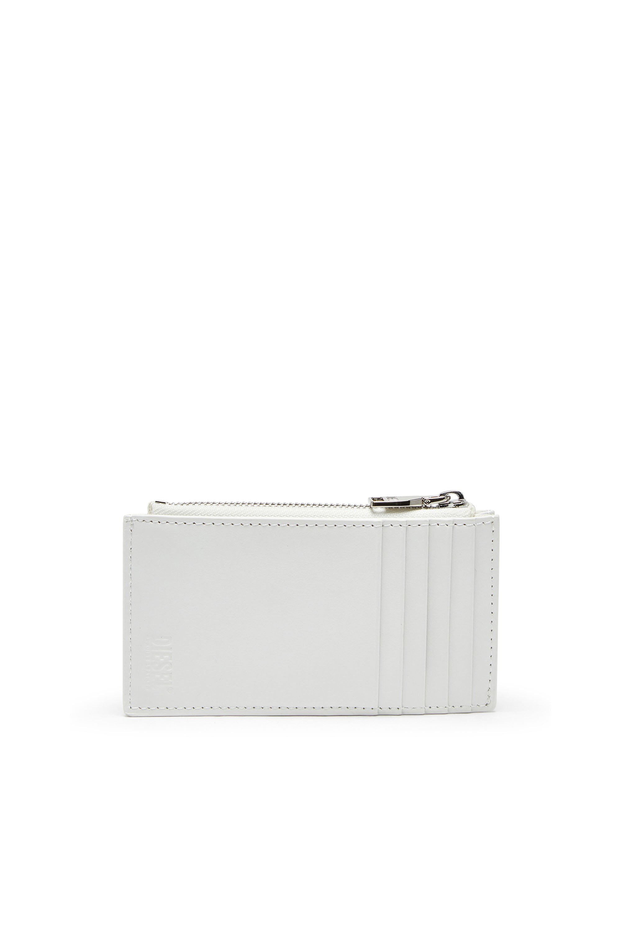 Diesel - PLAY CARD HOLDER III, Female's Card holder in glossy leather in ホワイト - 2