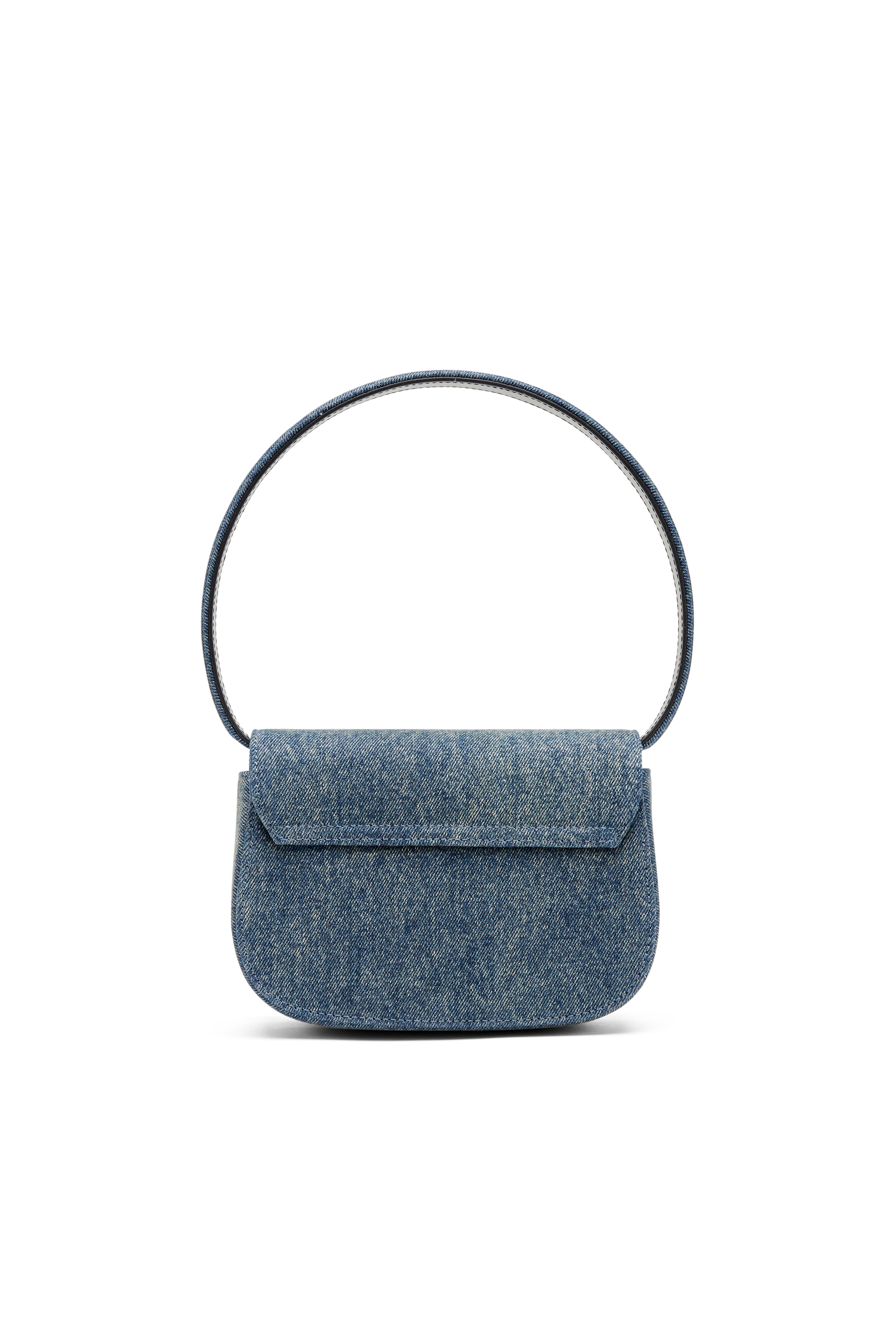 Diesel - 1DR, Female's 1DR-Iconic shoulder bag in solarised denim in ブルー - 2